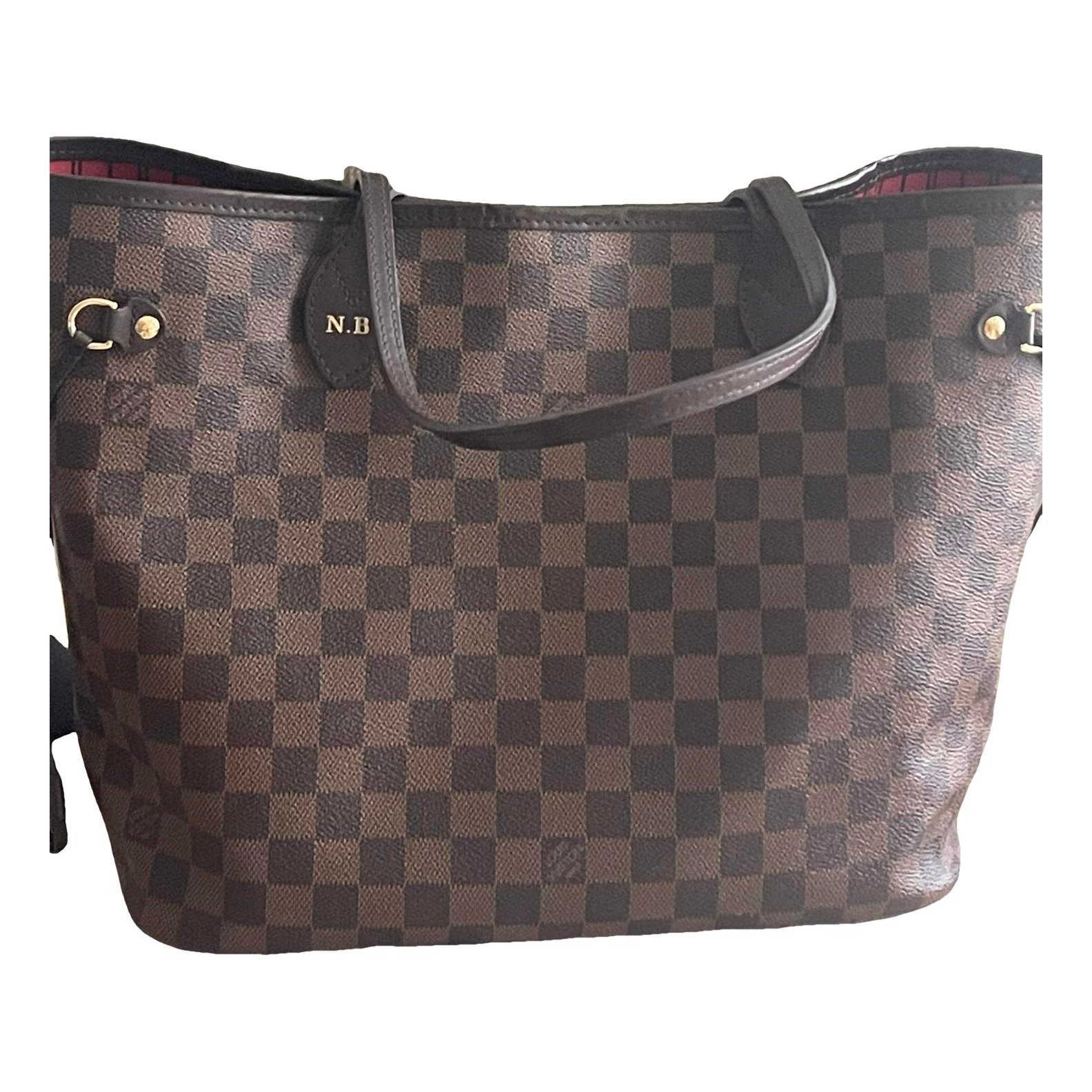 Neverfull leather tote