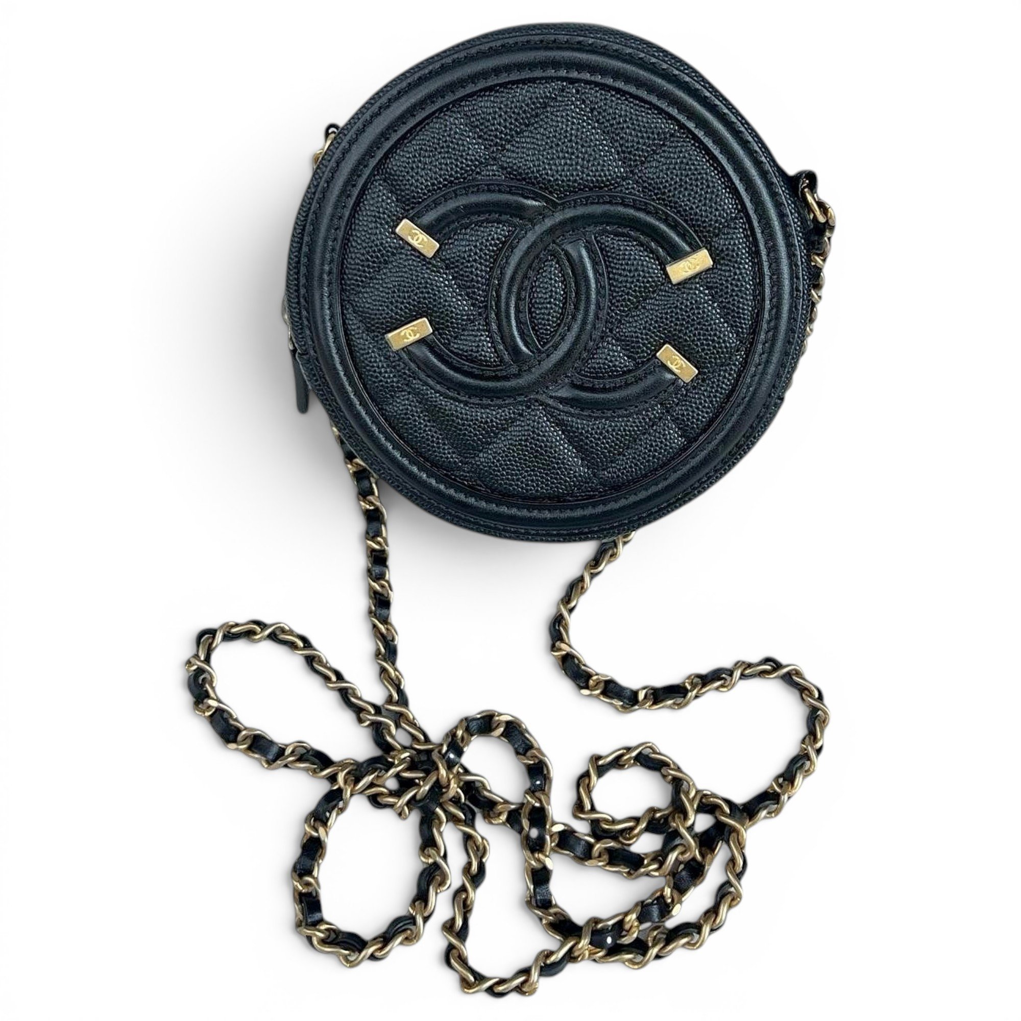 All About Chains leather bag