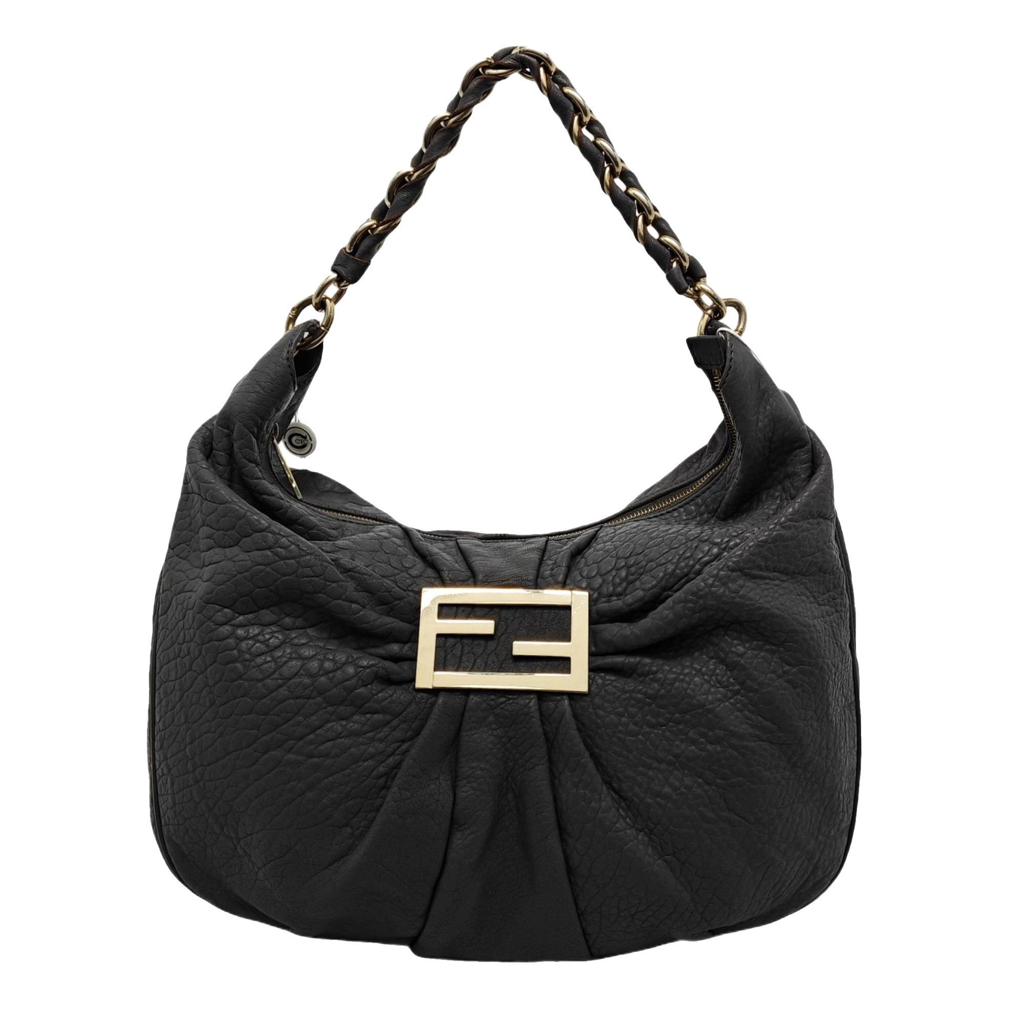 Cookie leather handbag