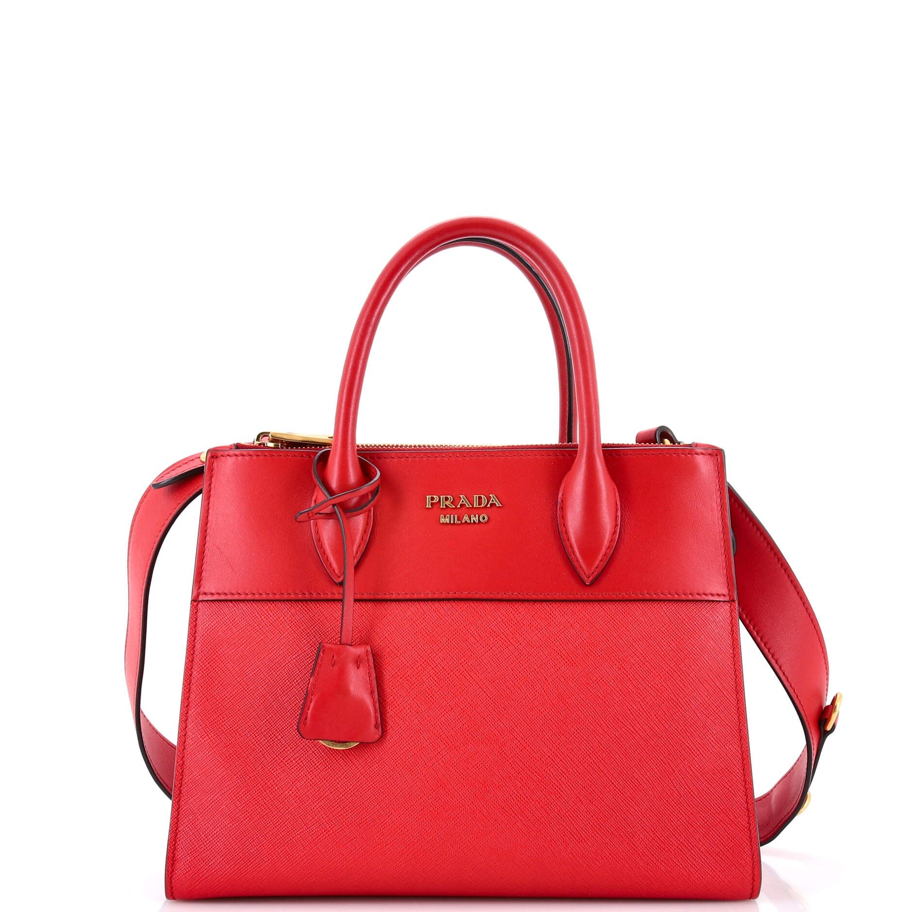 Paradigme Tote Saffiano with City Calf Small