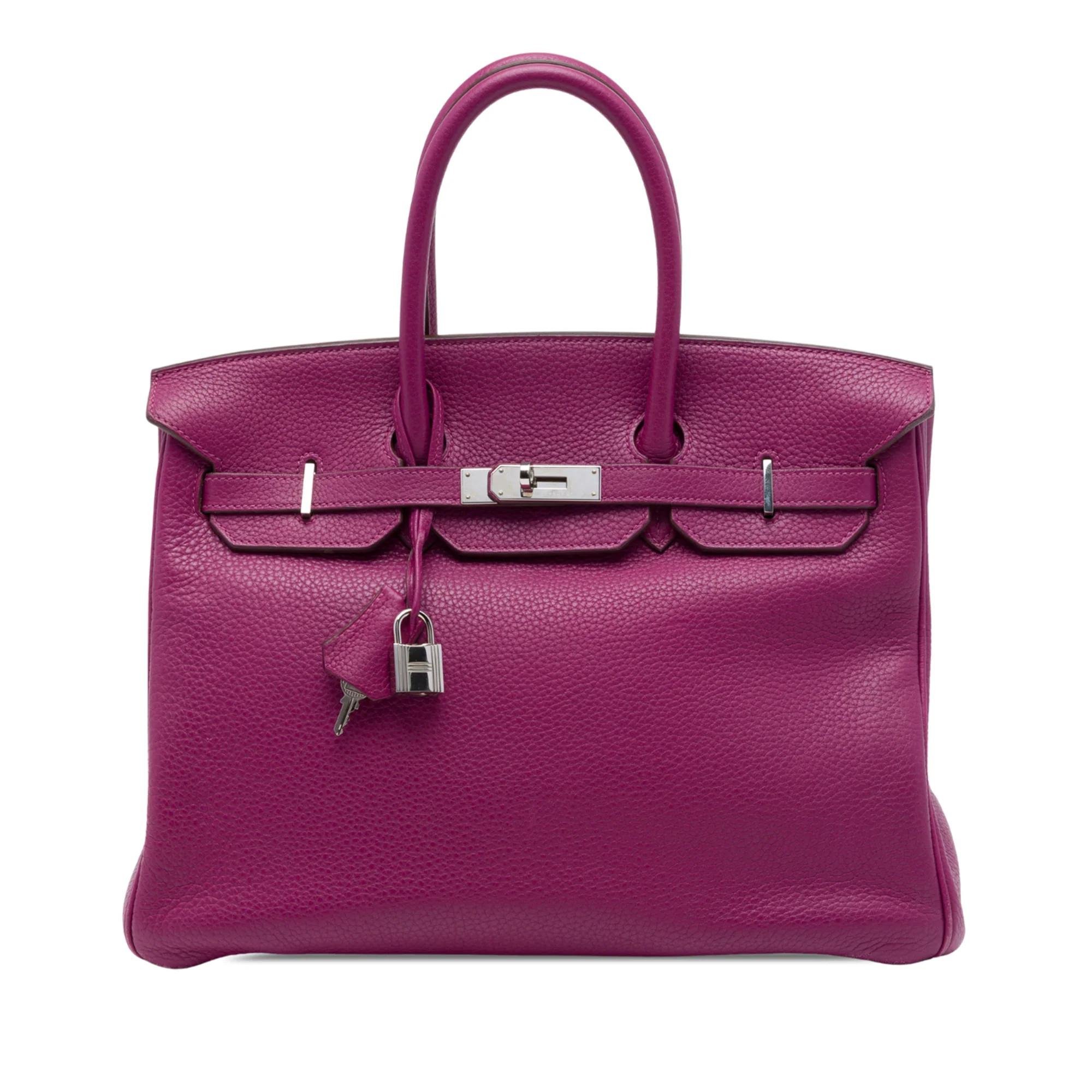 Birkin Shoulder pony-style calfskin handbag