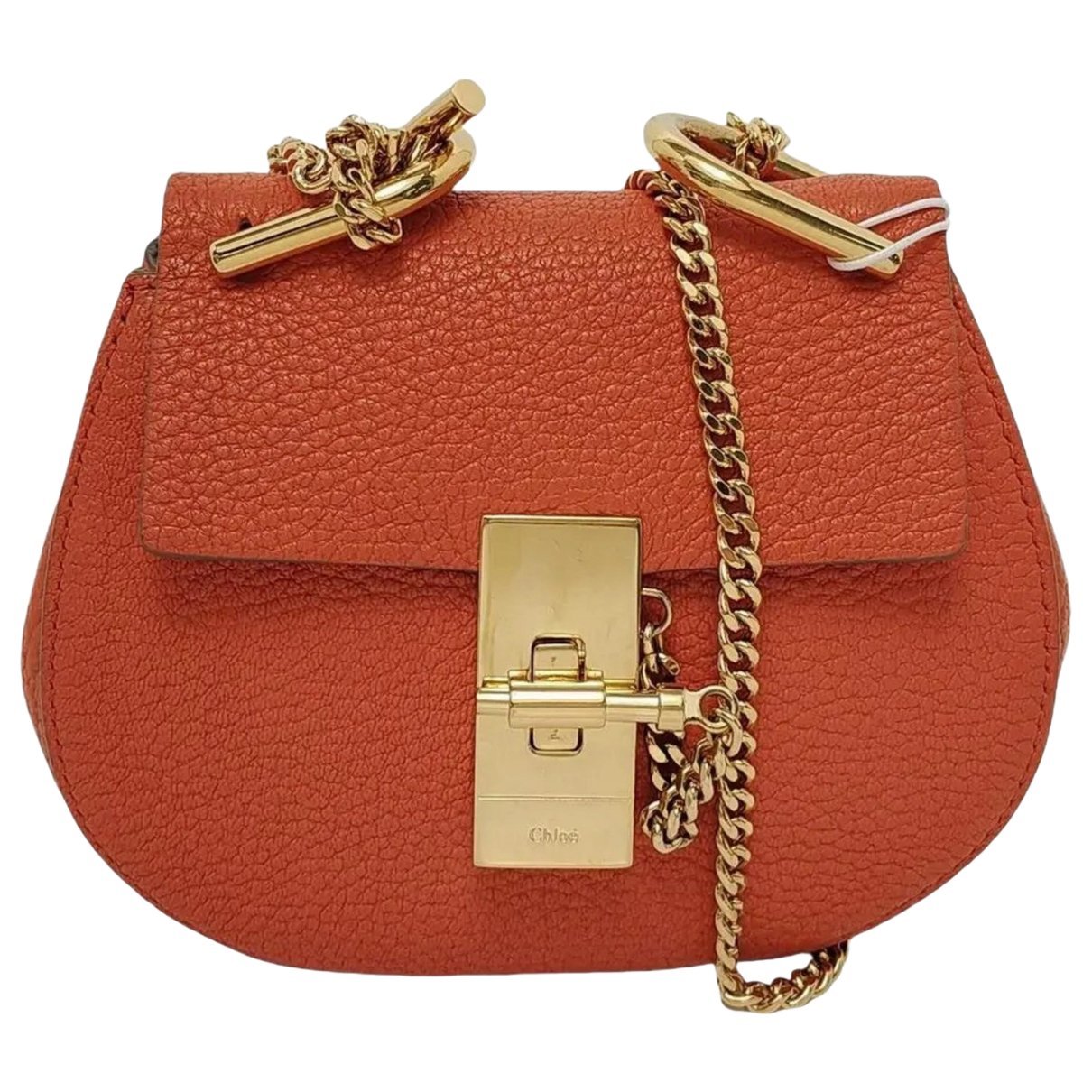 Drew leather handbag
