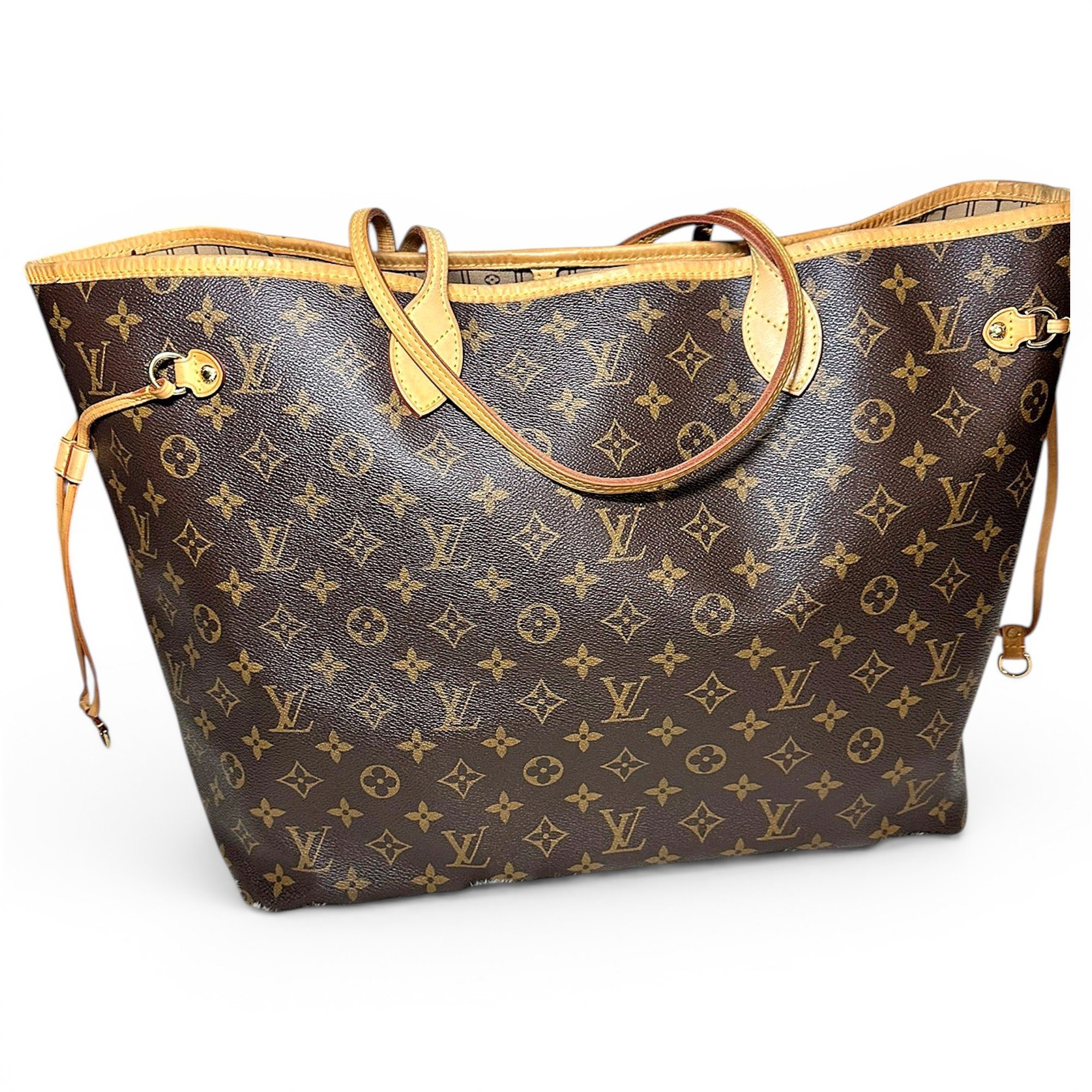 Neverfull leather handbag