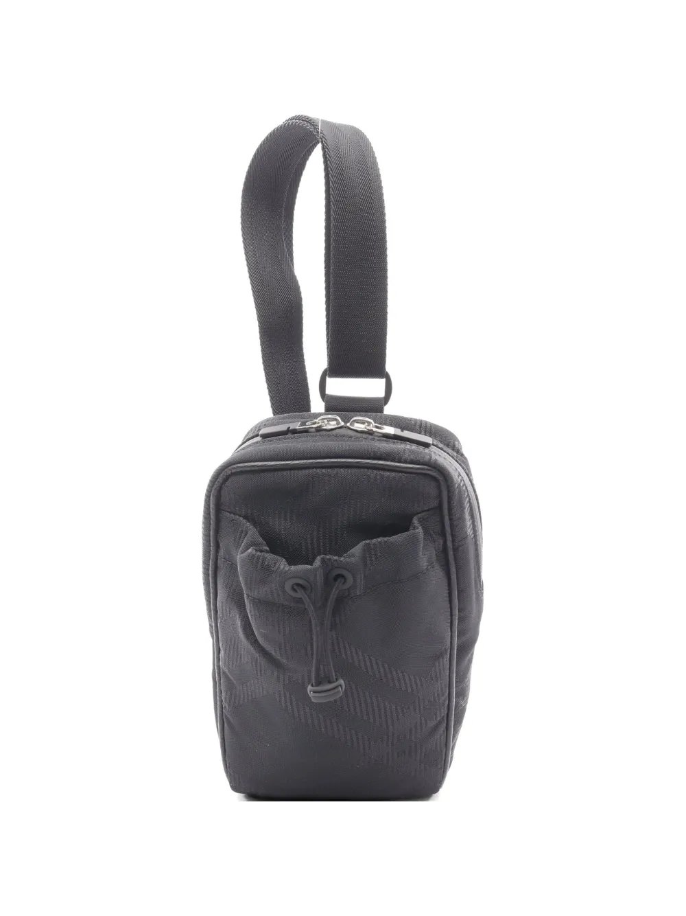2010s check-pattern belt bag