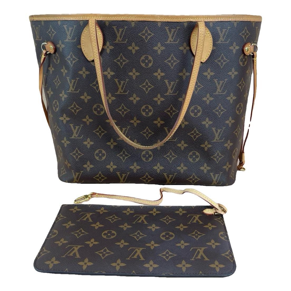 Neverfull leather tote