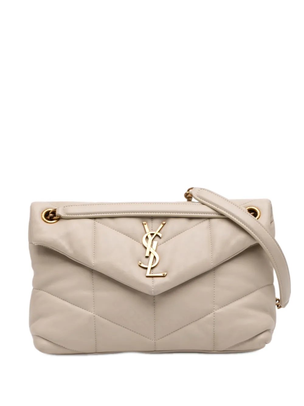 2023 Small Matelasse Lambskin Monogram LouLou Puffer shoulder bag