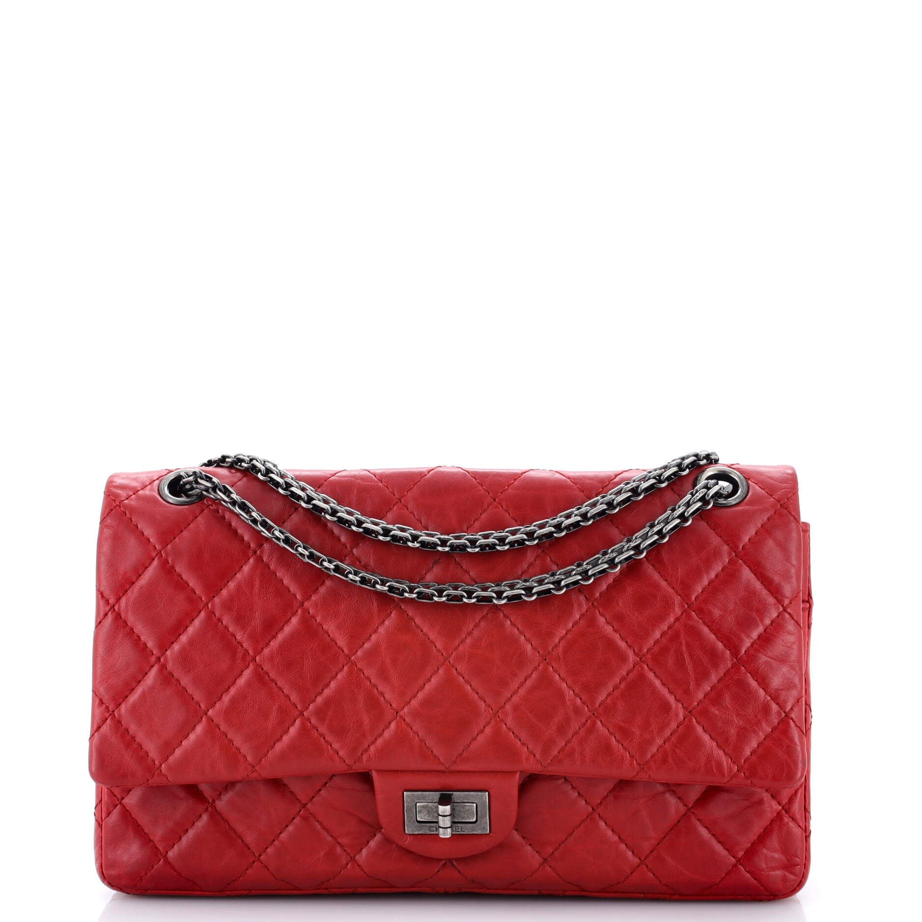 Chanel Reissue 2.55 Flap Bag Quilted Aged Calfskin 226