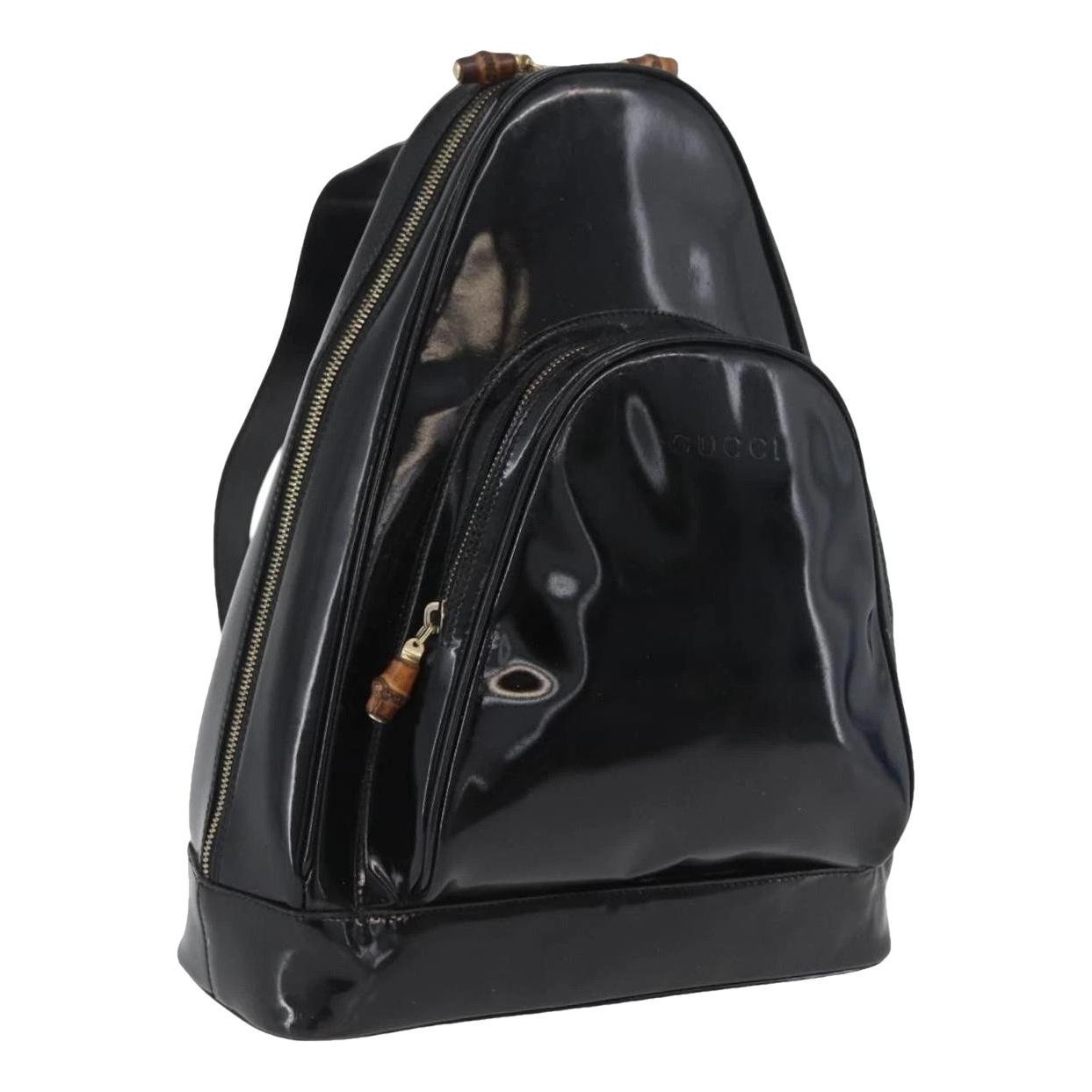 Patent leather bag