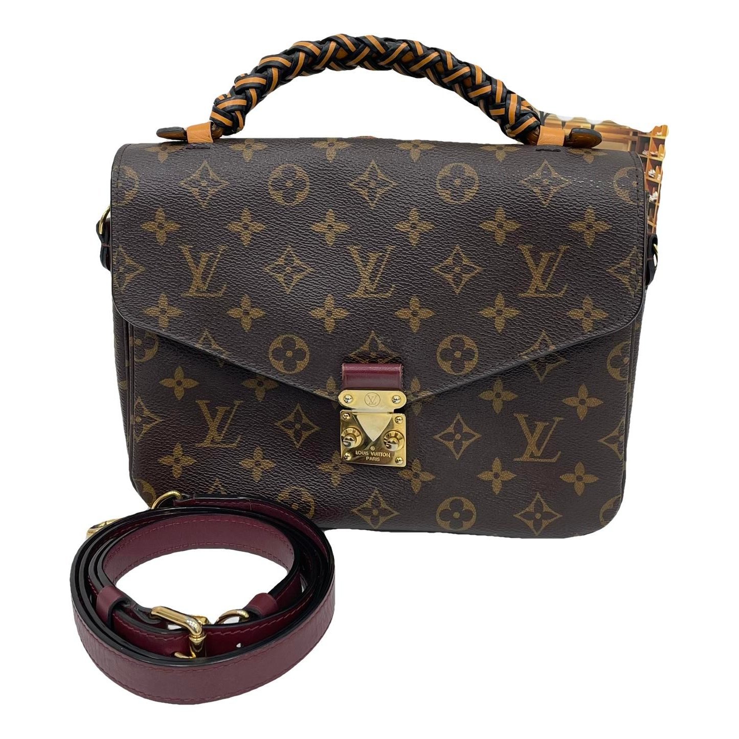 Metis leather handbag