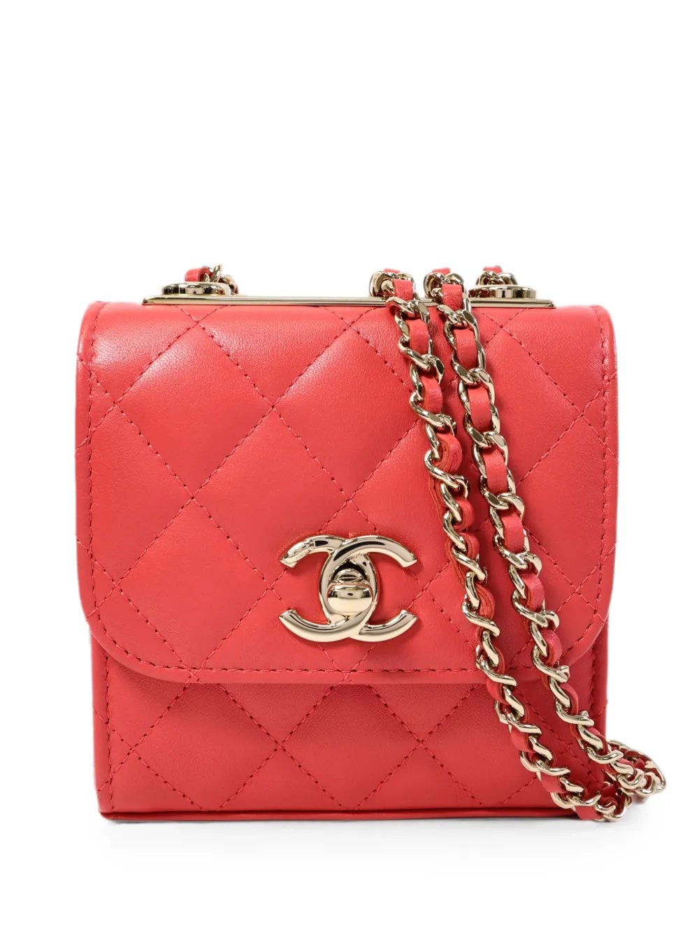 Trendy CC turn-lock shoulder bag