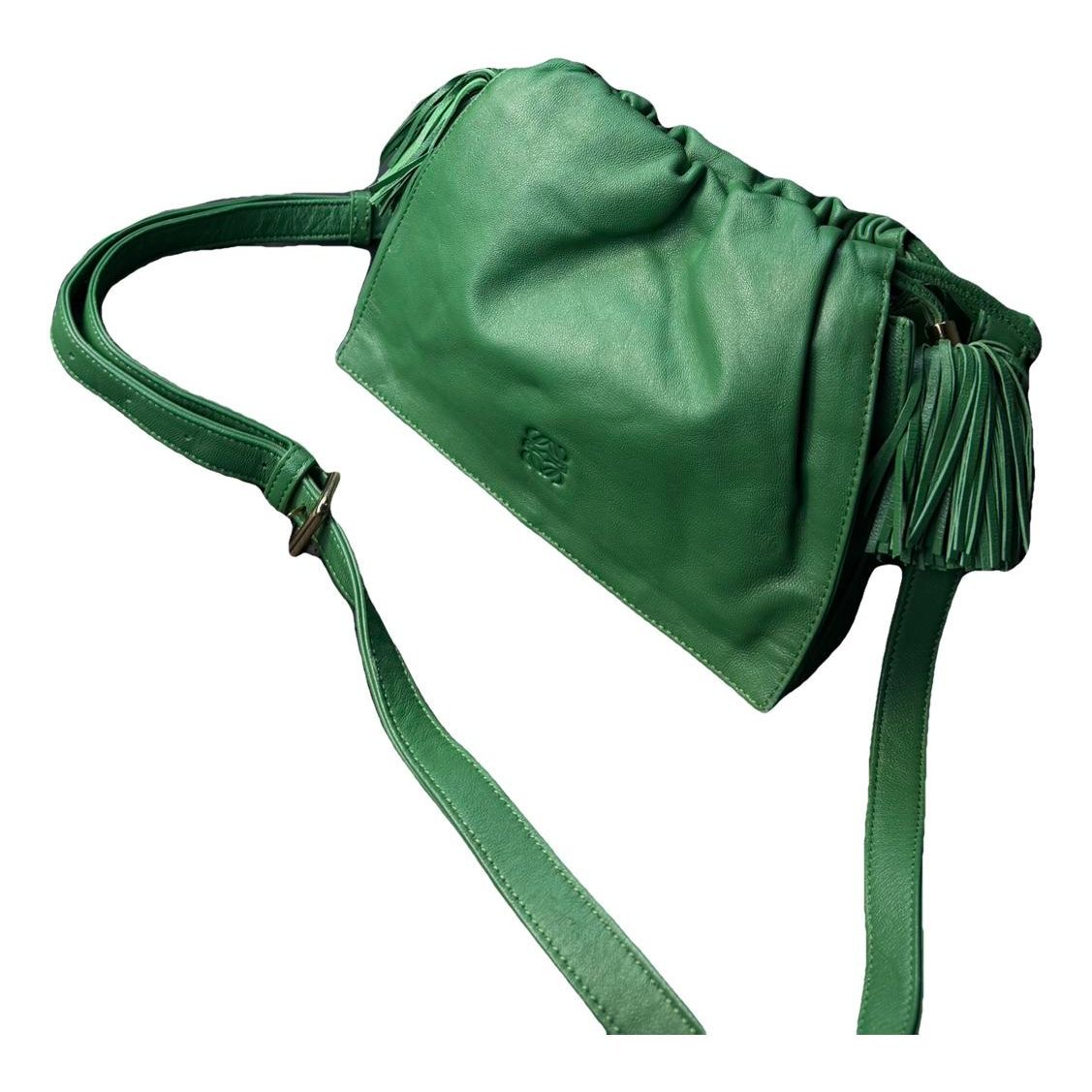 Flamenco leather crossbody bag