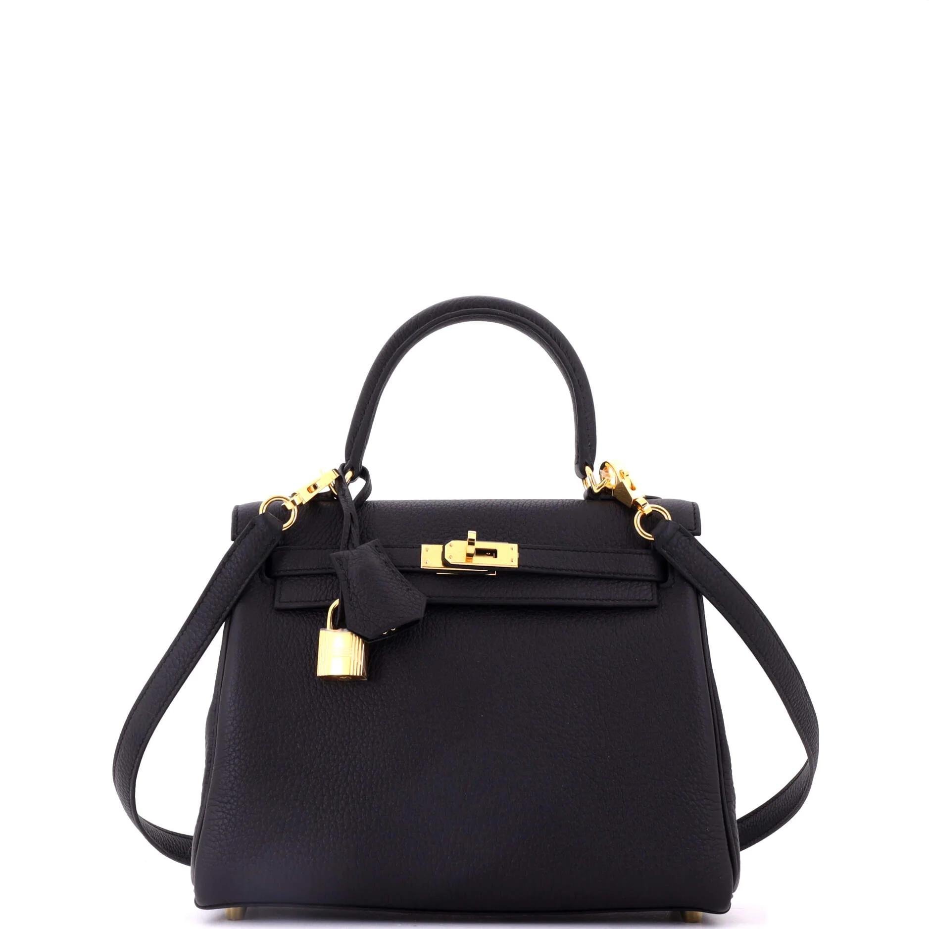 Kelly 25 leather handbag