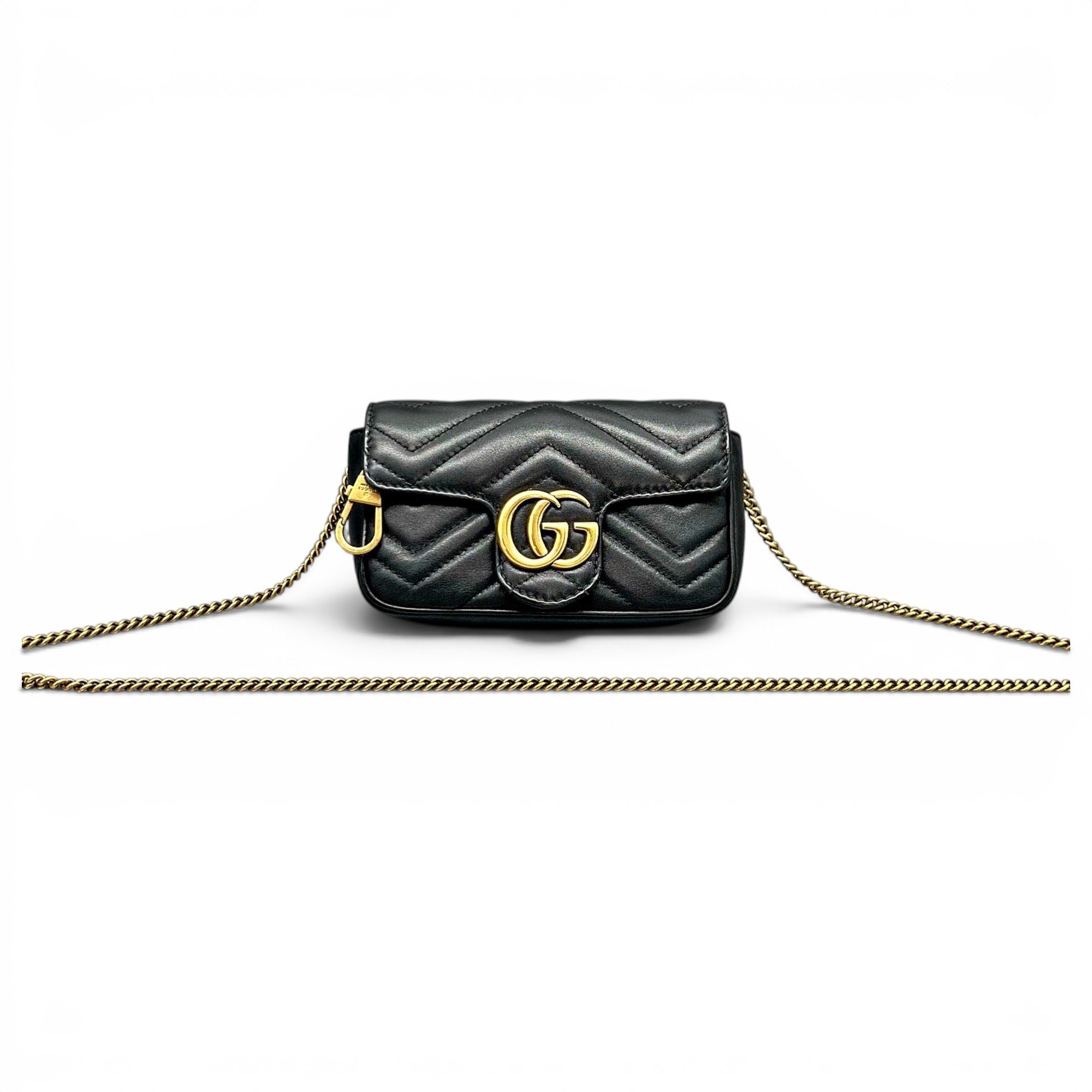 GG Marmont Flap leather crossbody bag