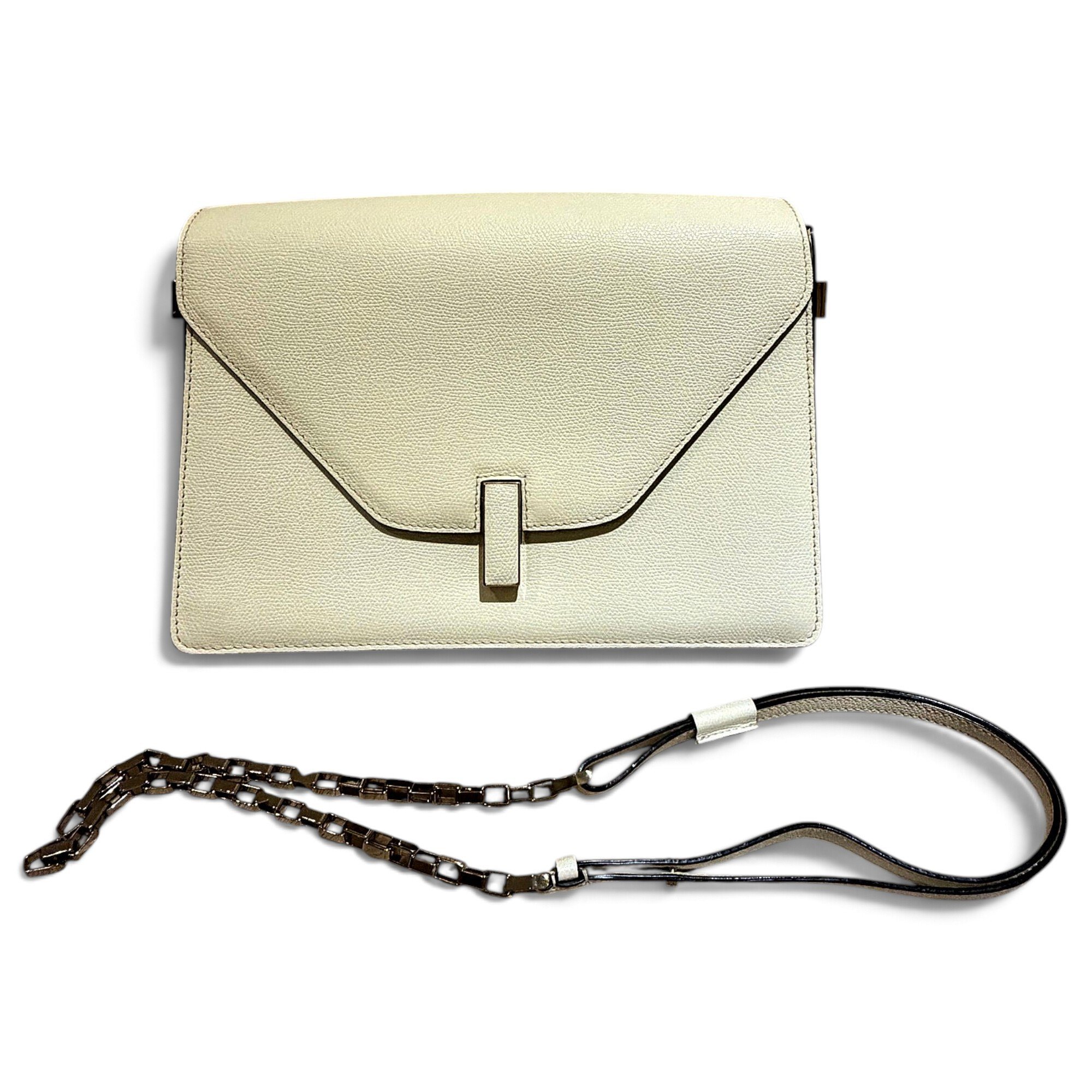 Iside leather handbag