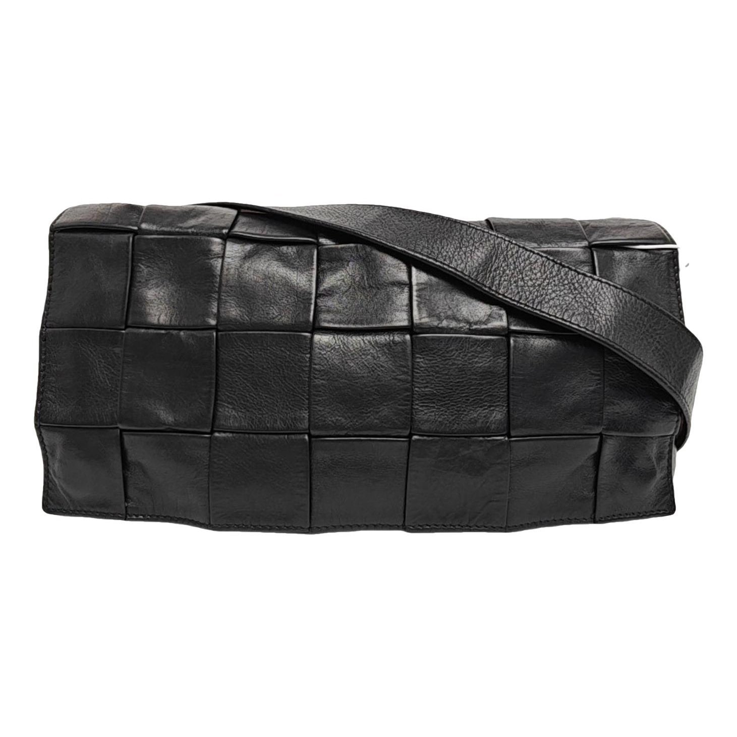 Brick Cassette leather handbag