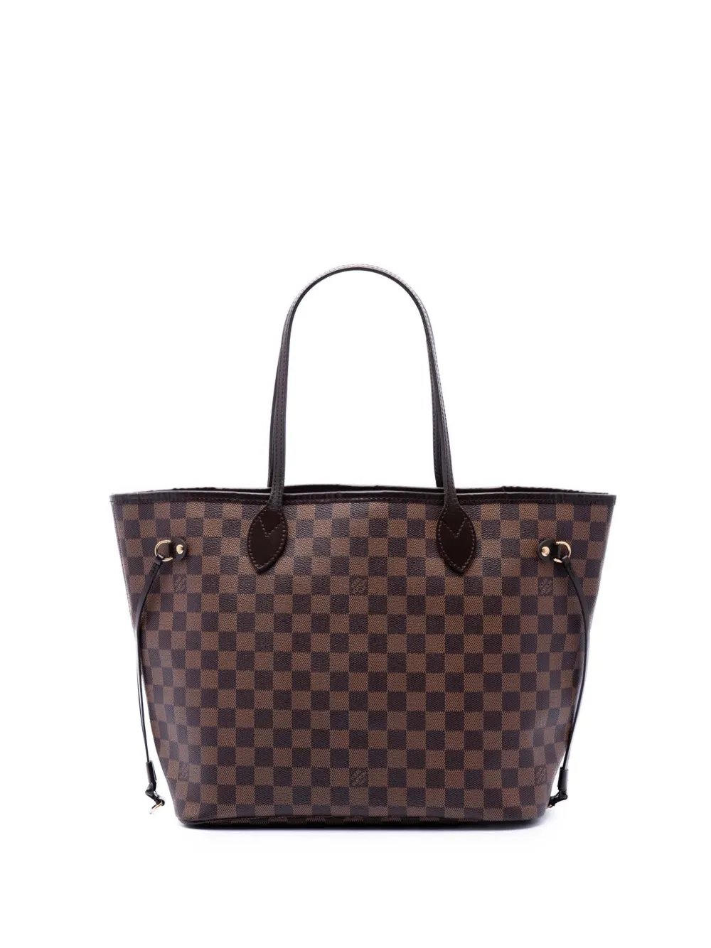 2011 Damier Ebene Neverfull MM tote bag
