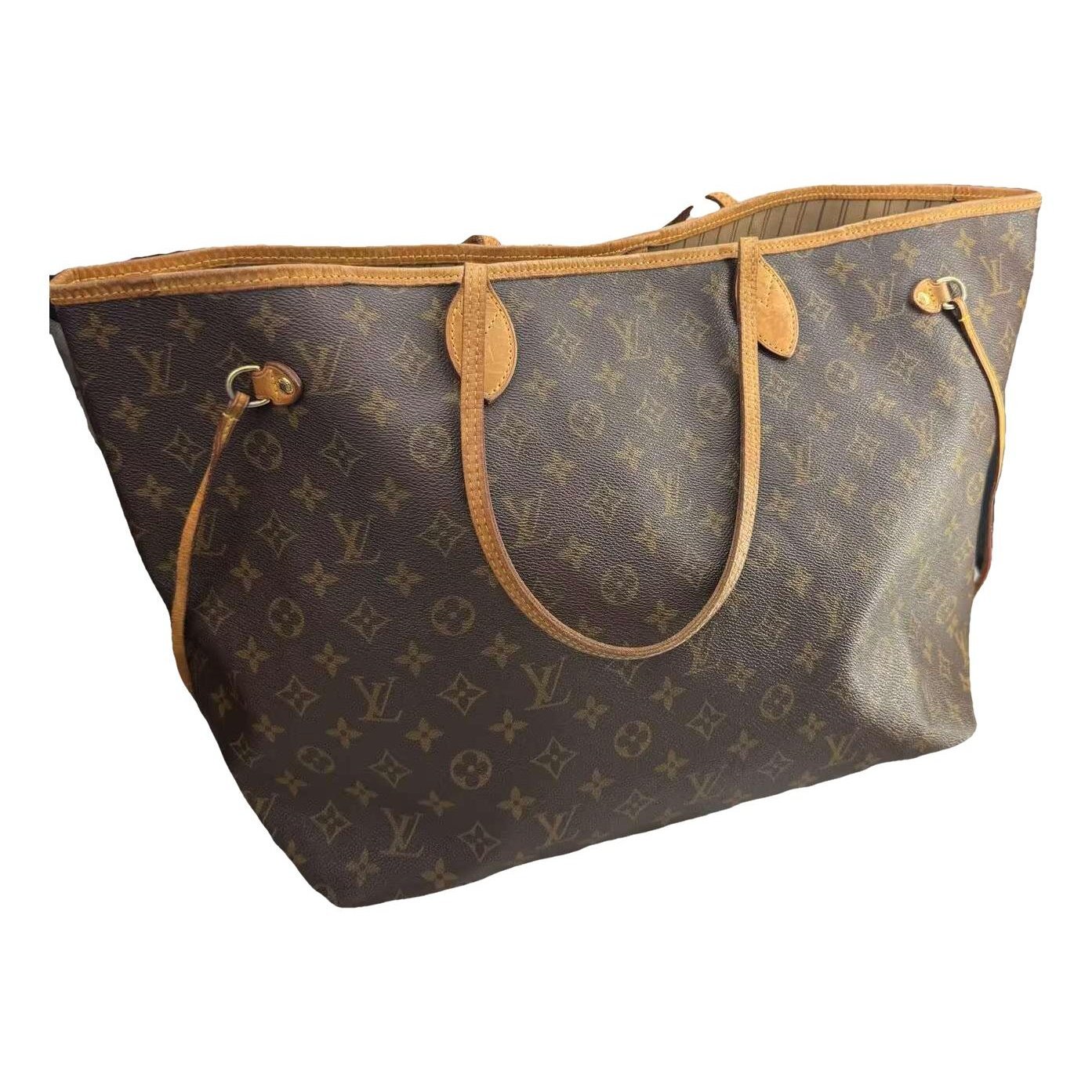 Neverfull leather handbag