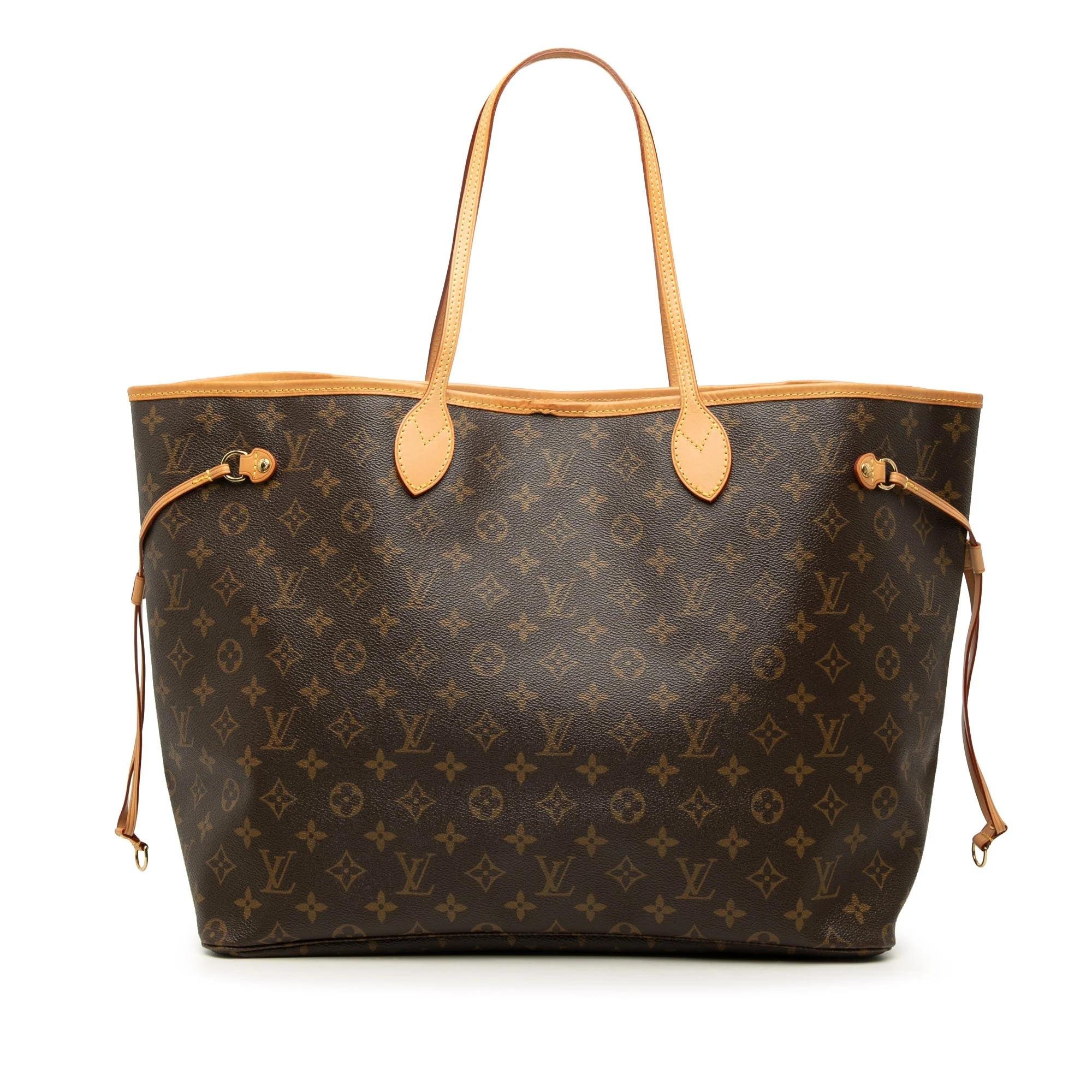 Neverfull leather tote
