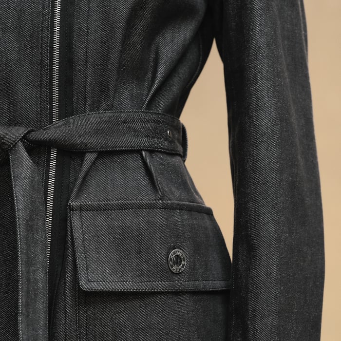 Gris Carbone Modular Car Coat