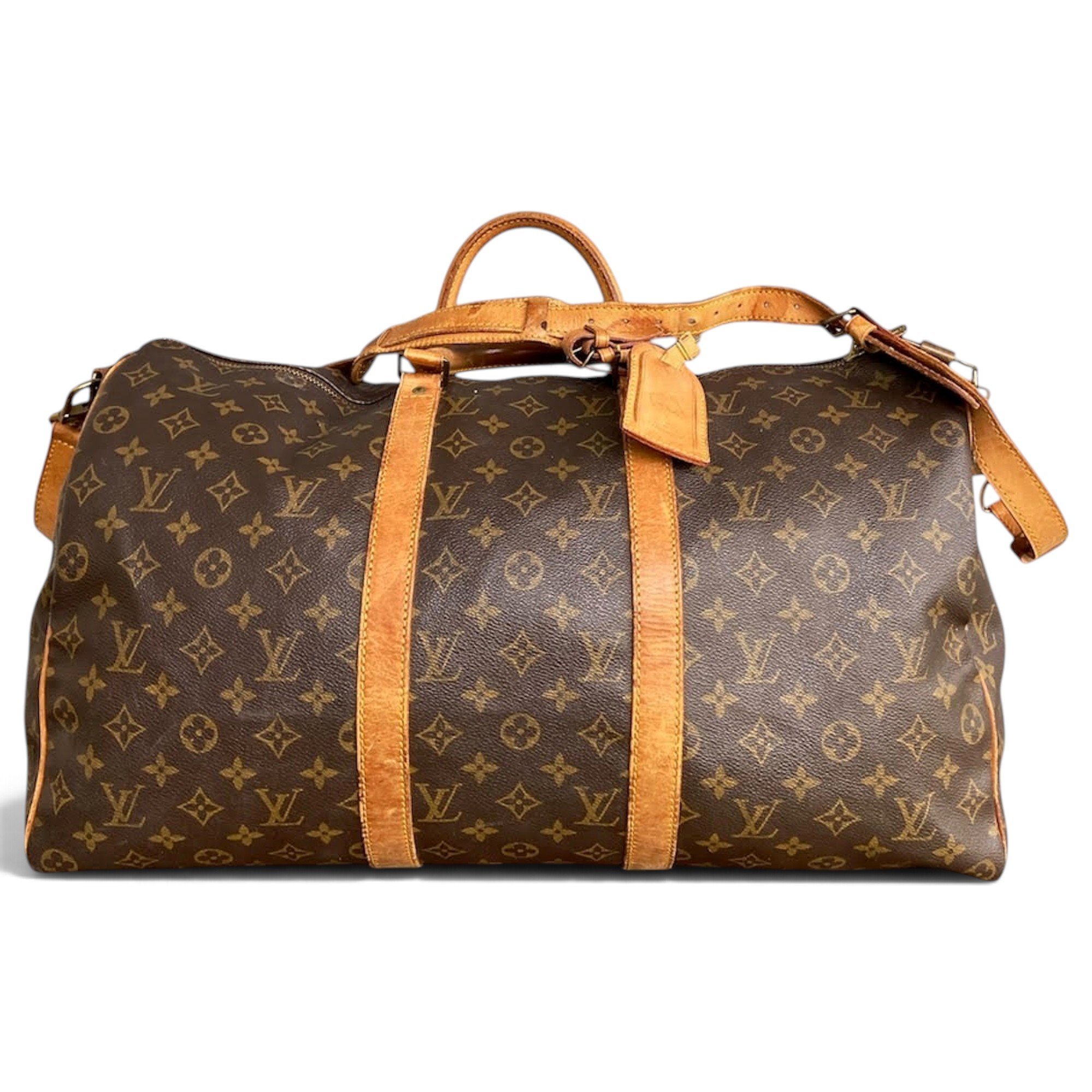 Keepall leather 48h bag