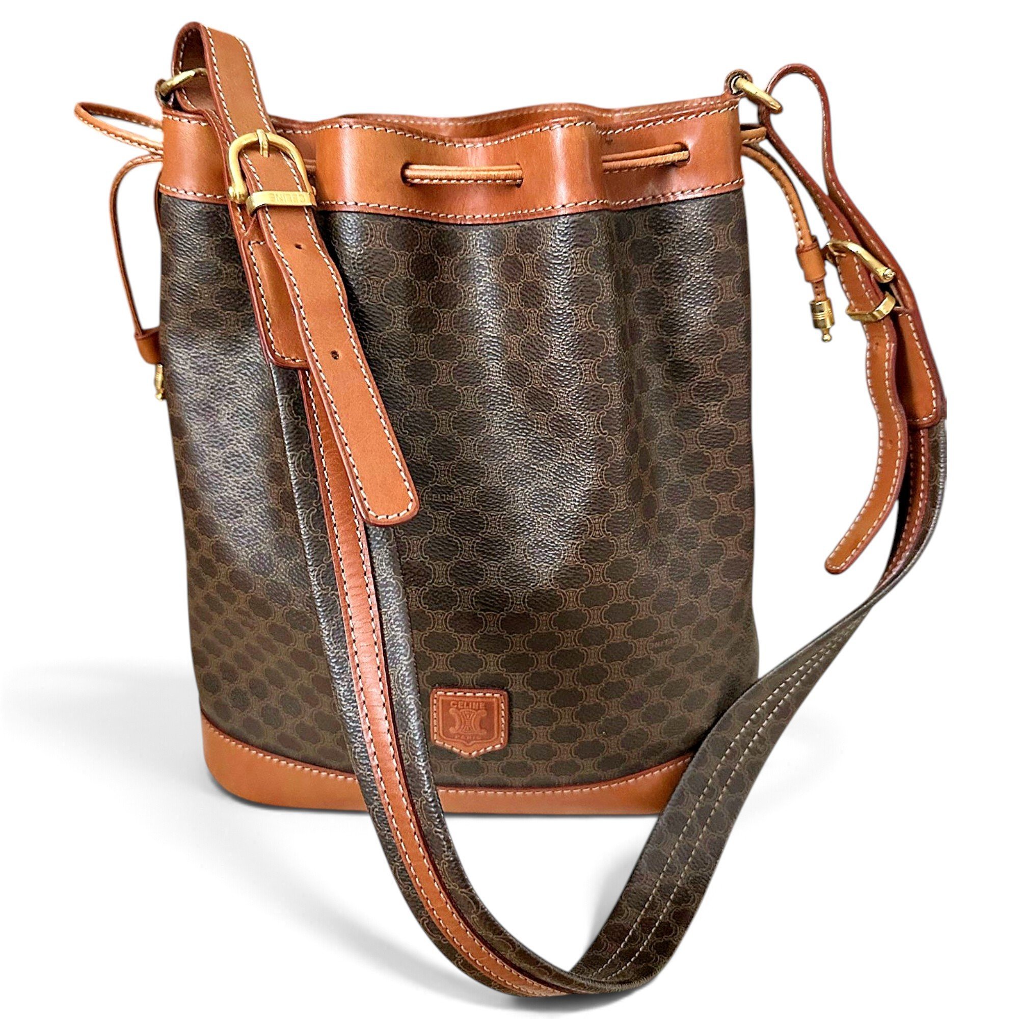 Celine Cabas leather tote