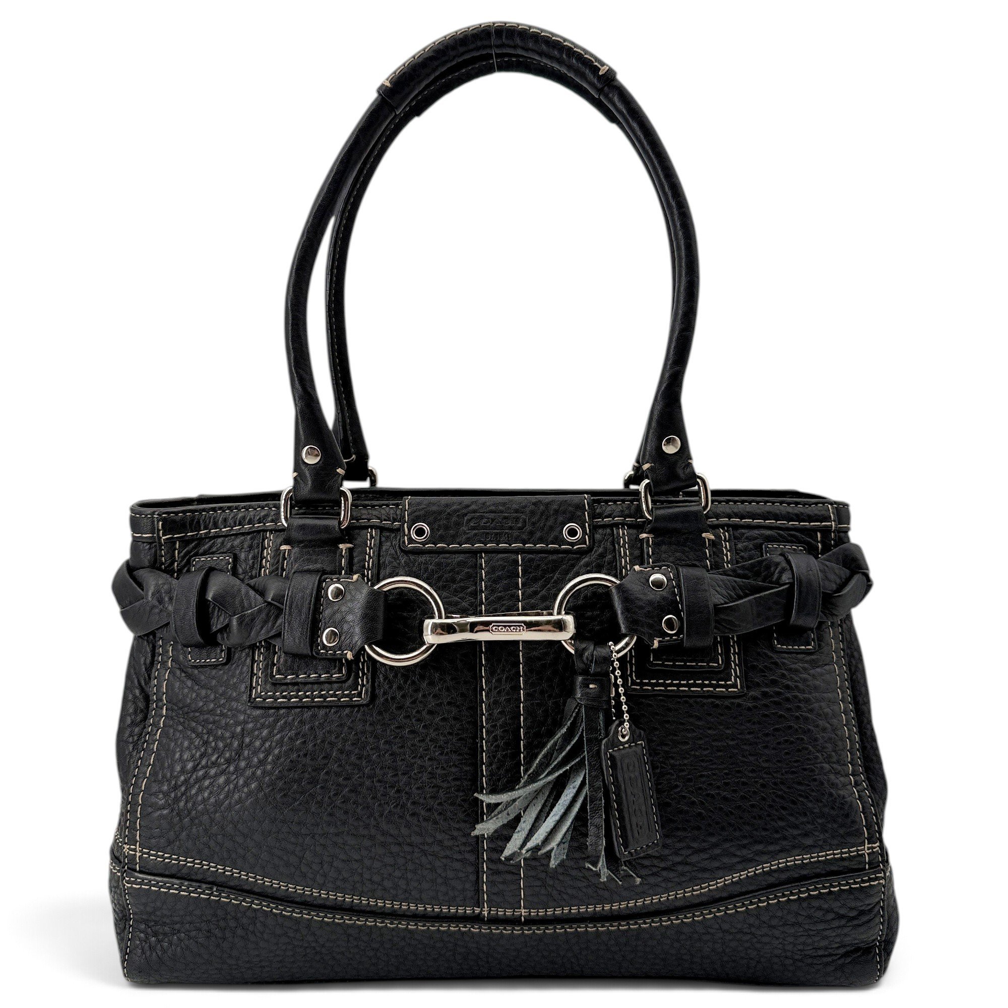 Hamilton Hobo leather handbag