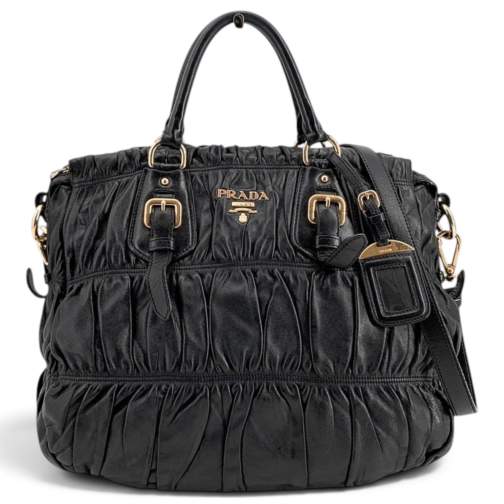 Leather tote