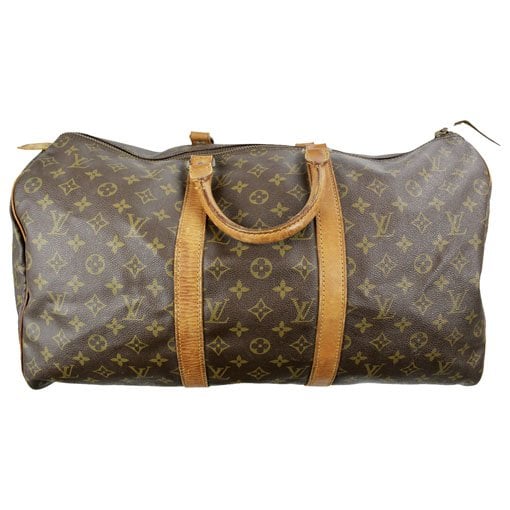 Keepall leather 48h bag