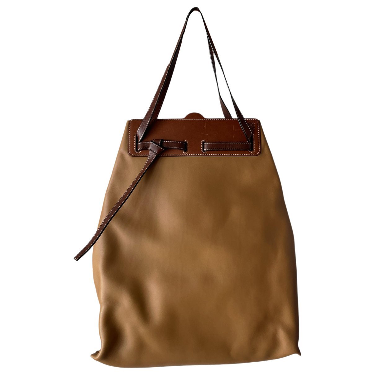 Lazo leather handbag