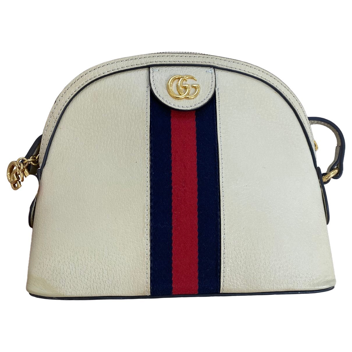 Ophidia Dome leather handbag