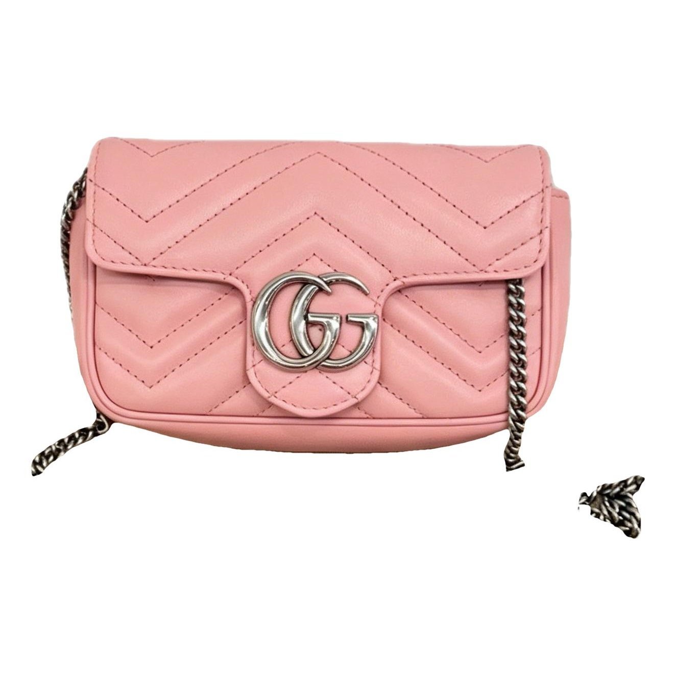 GG Marmont Flap leather handbag