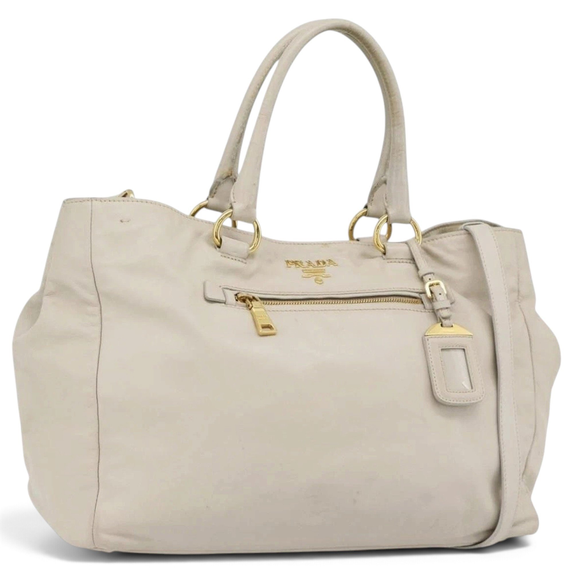 Leather handbag