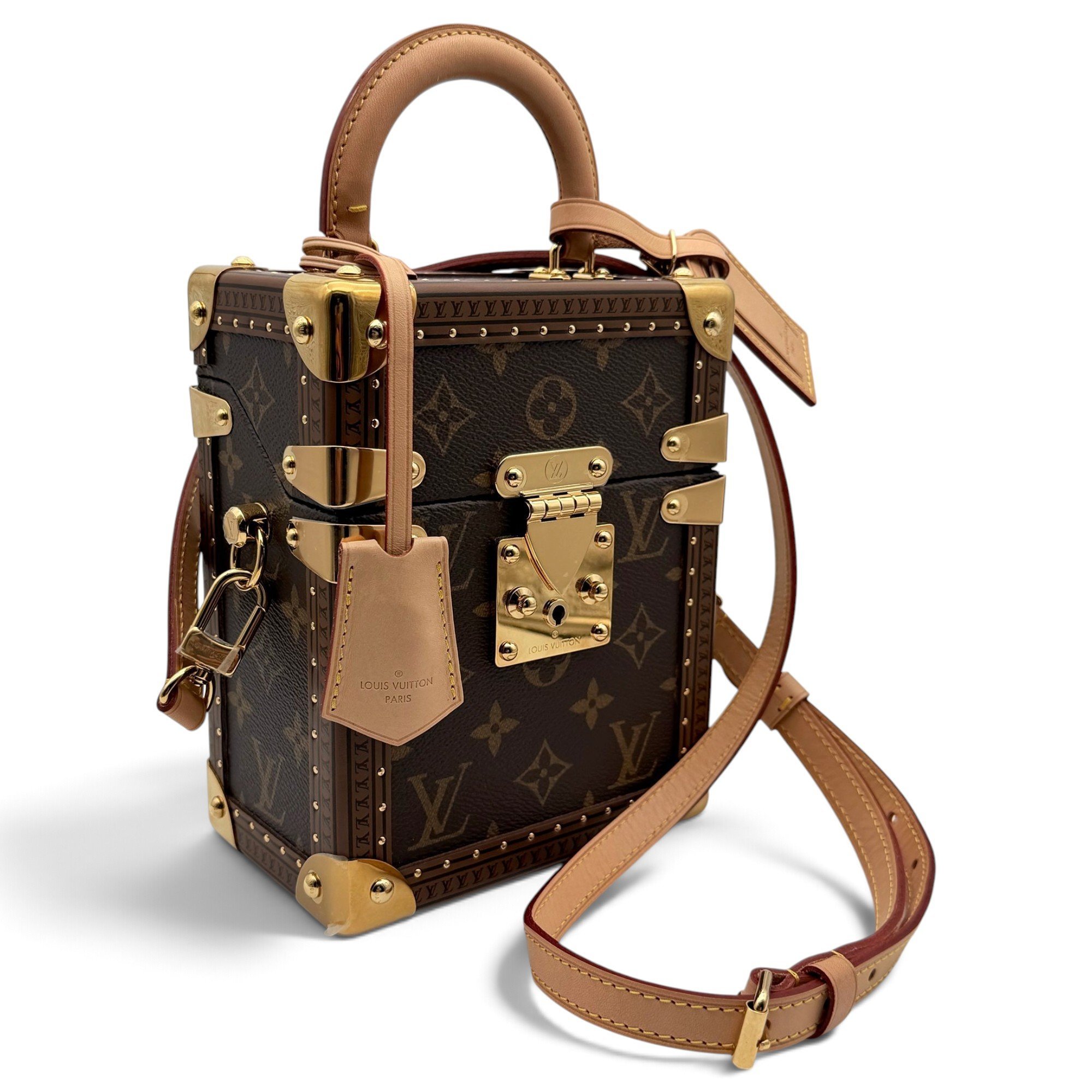 Camera Box leather crossbody bag