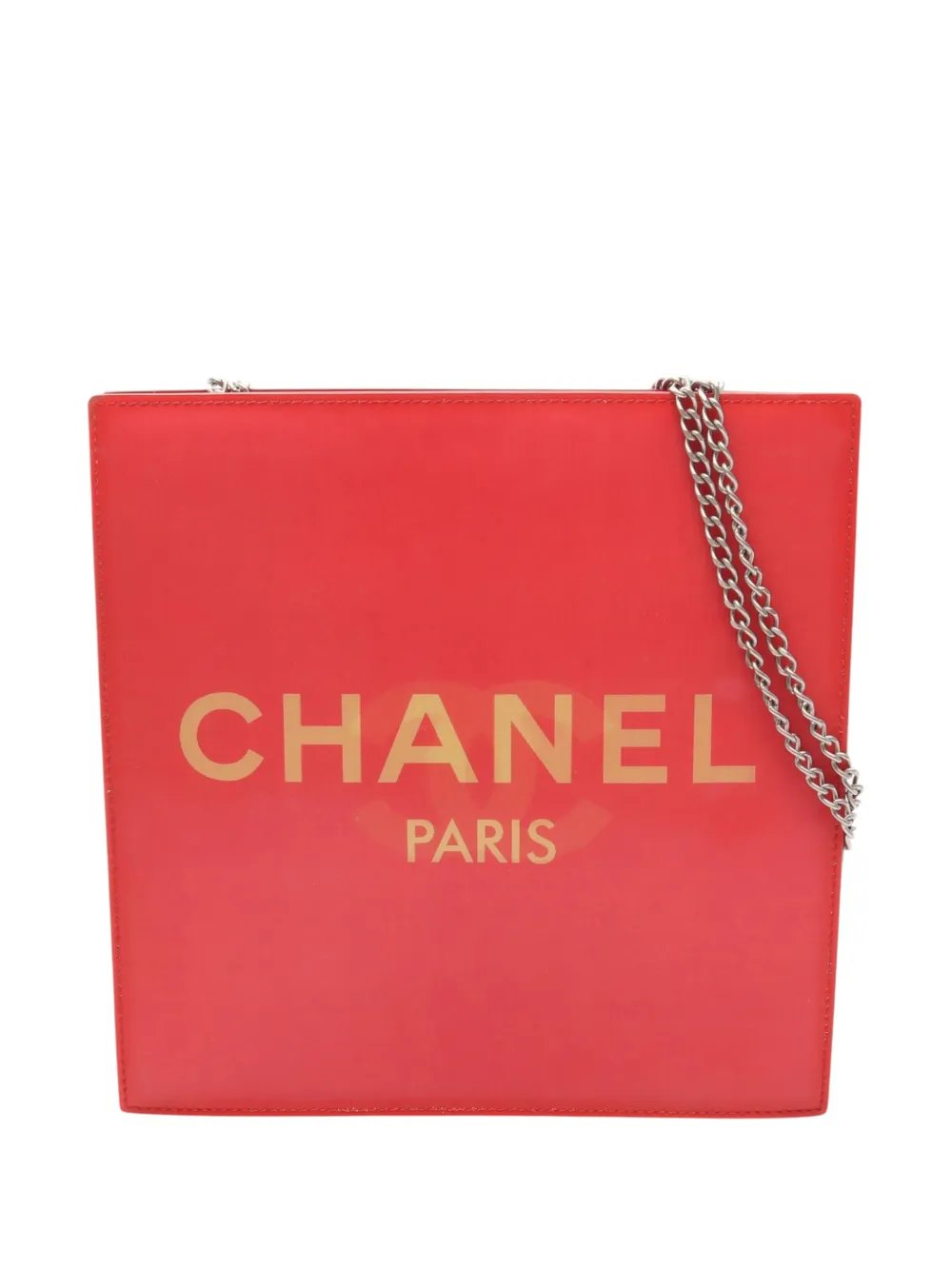 2000-2002 Vinyl Hologram CC shoulder bag