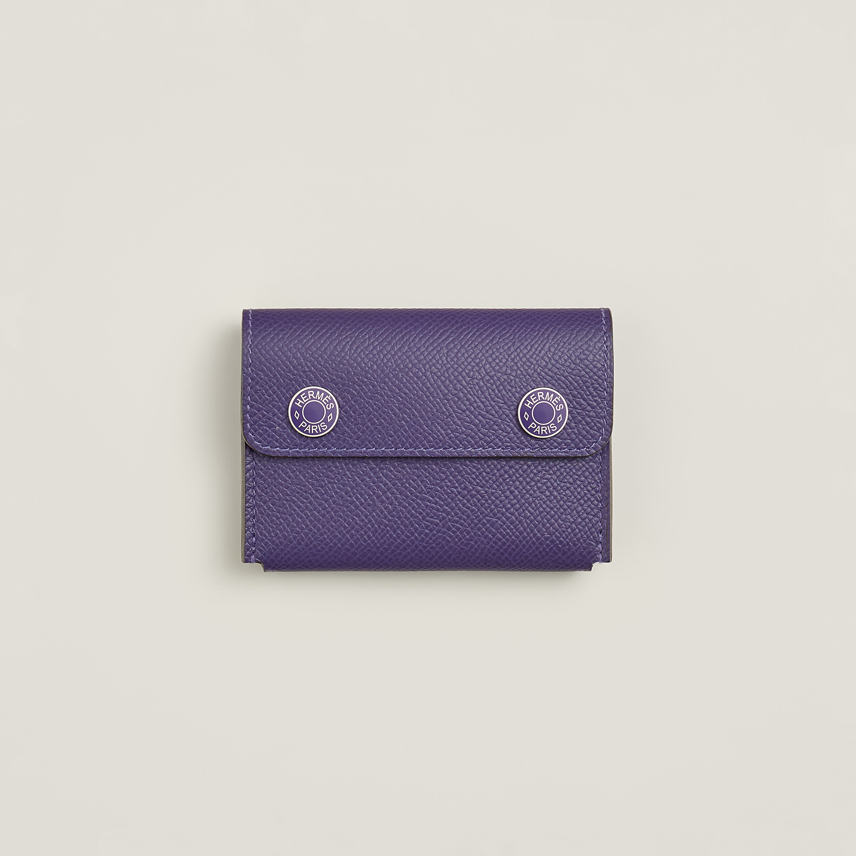 Hermèsnap II lacquered card holder