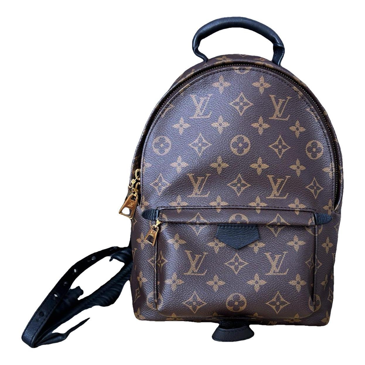 Leather backpack