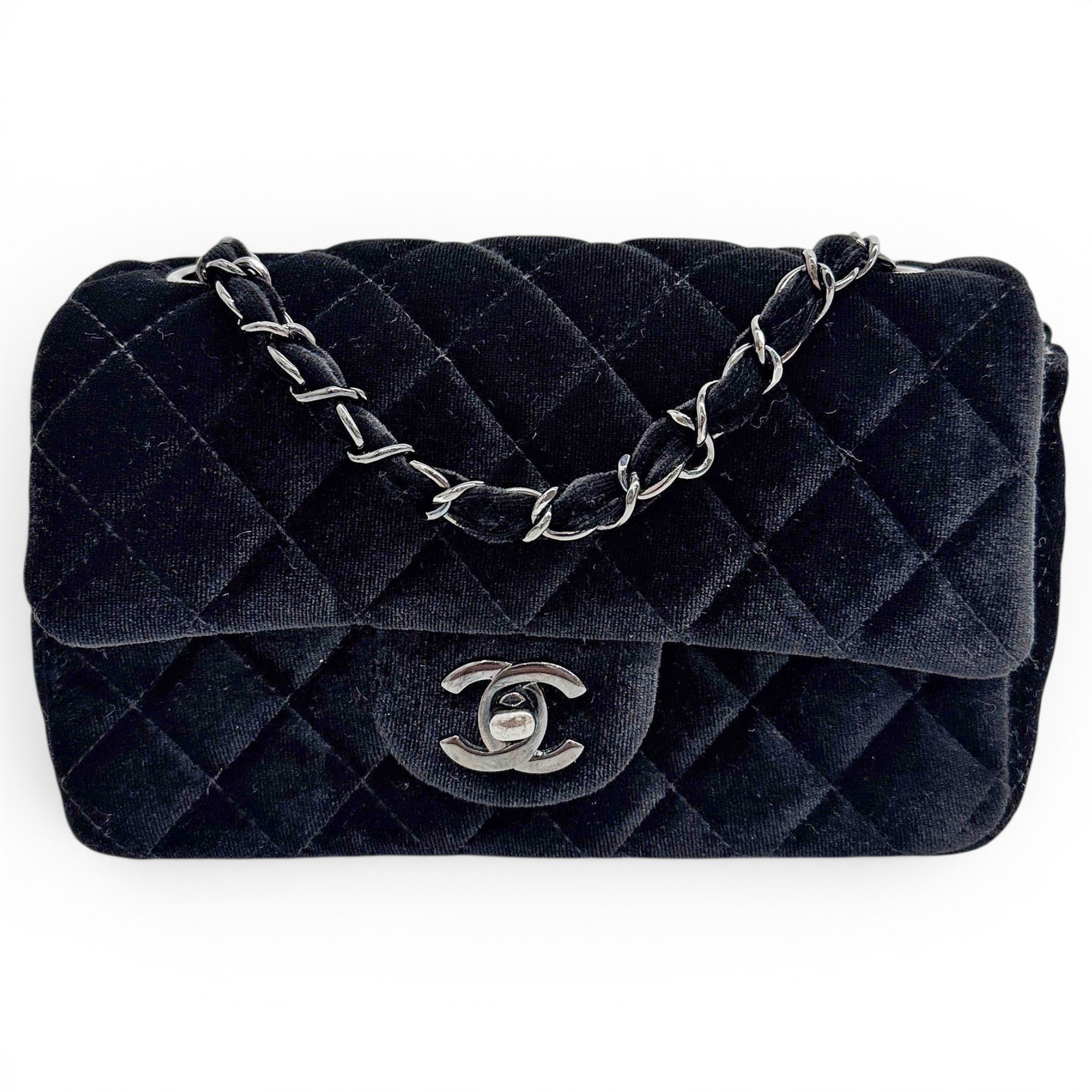 Timeless/Classique velvet handbag