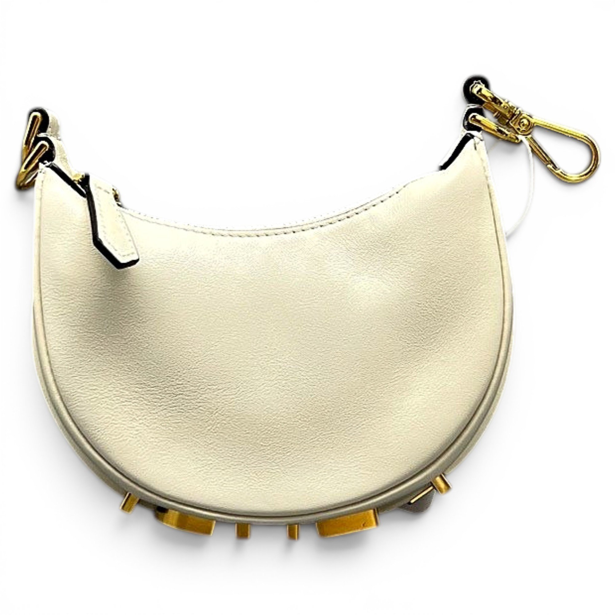 Fendigraphy leather handbag