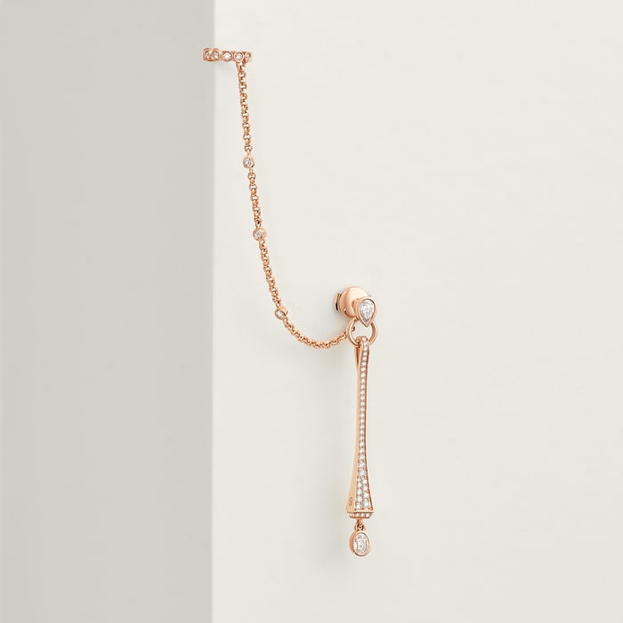 Sans Coloris Clou De Forge Single Ear Climber Earring