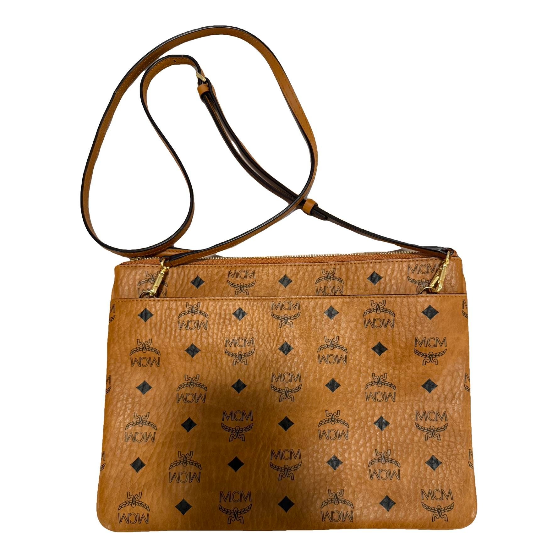 Leather crossbody bag