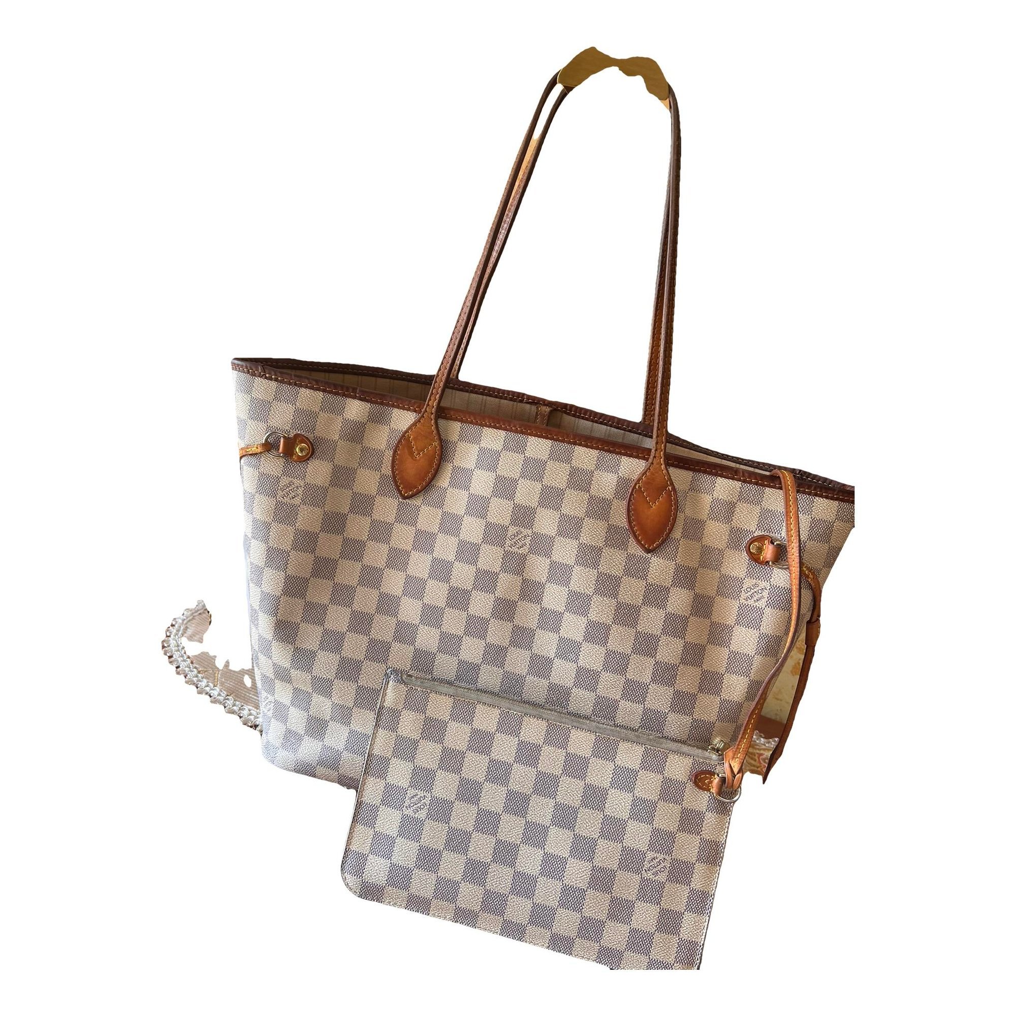Neverfull leather tote