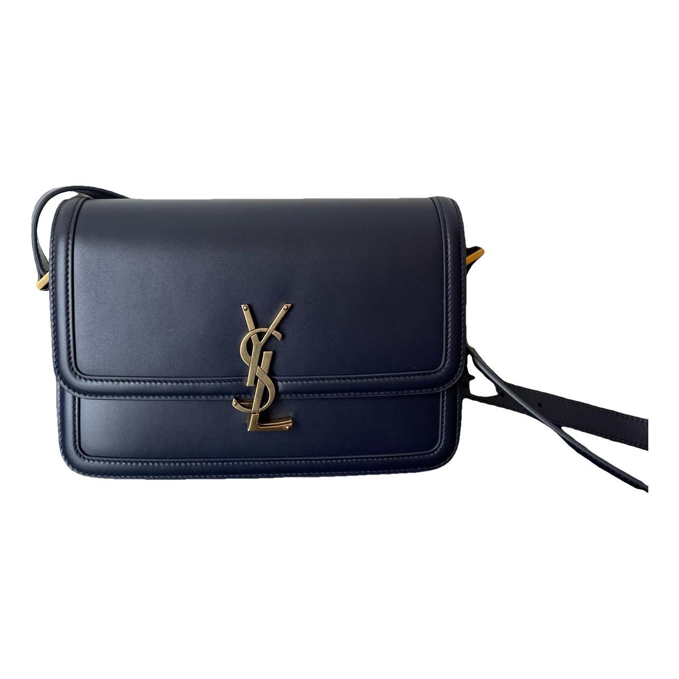 Solférino leather handbag