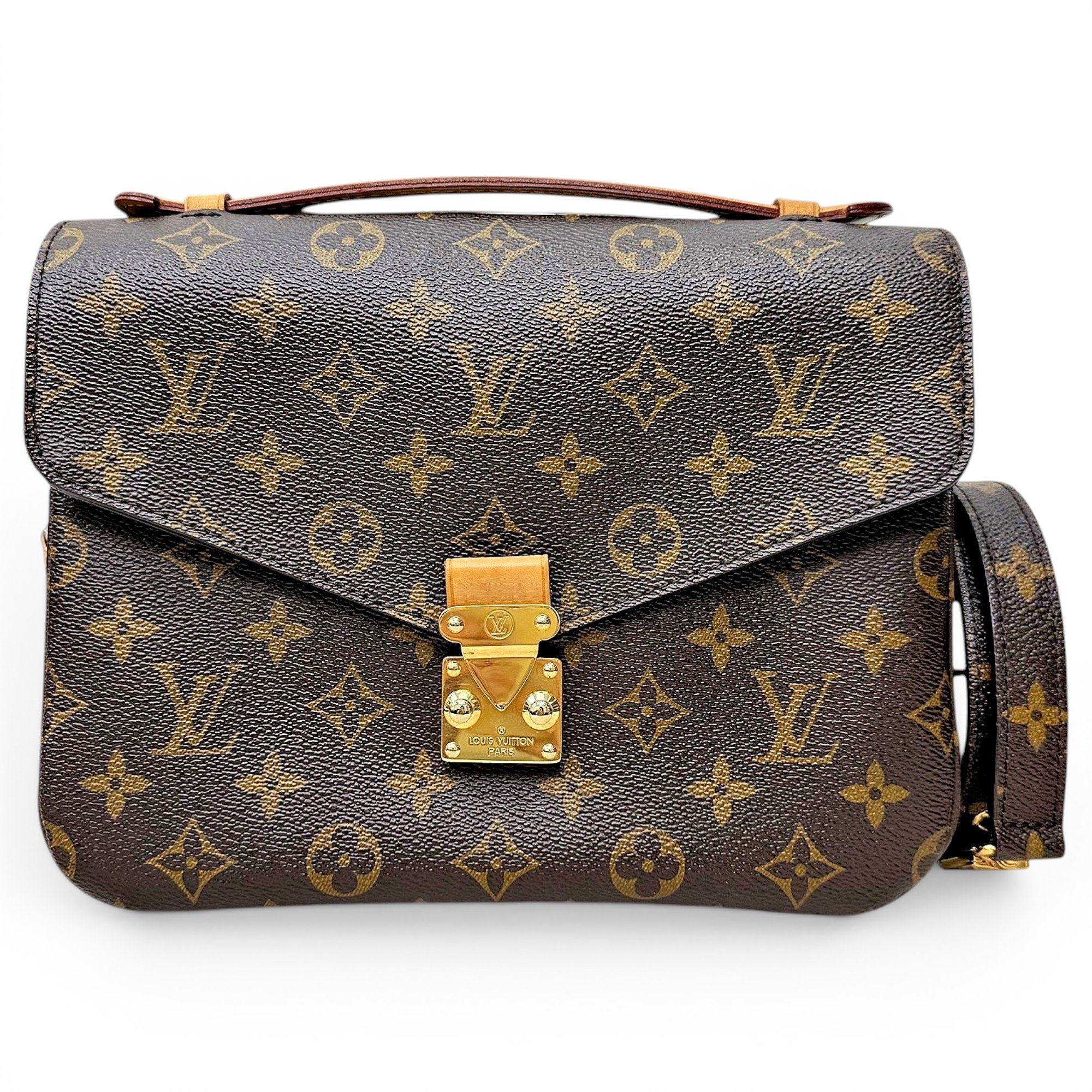 Metis leather handbag