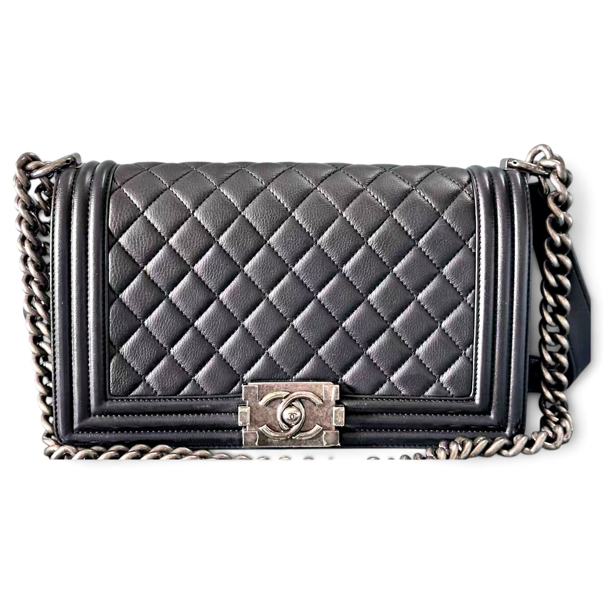 Boy leather handbag