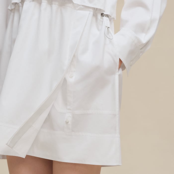 Blanc Short Polo Dress