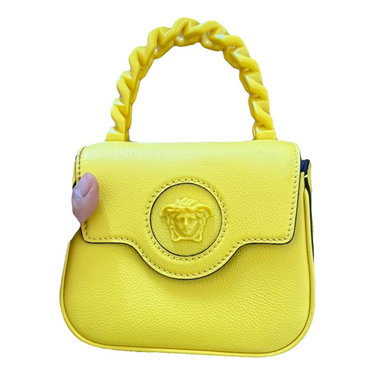 La Medusa leather handbag