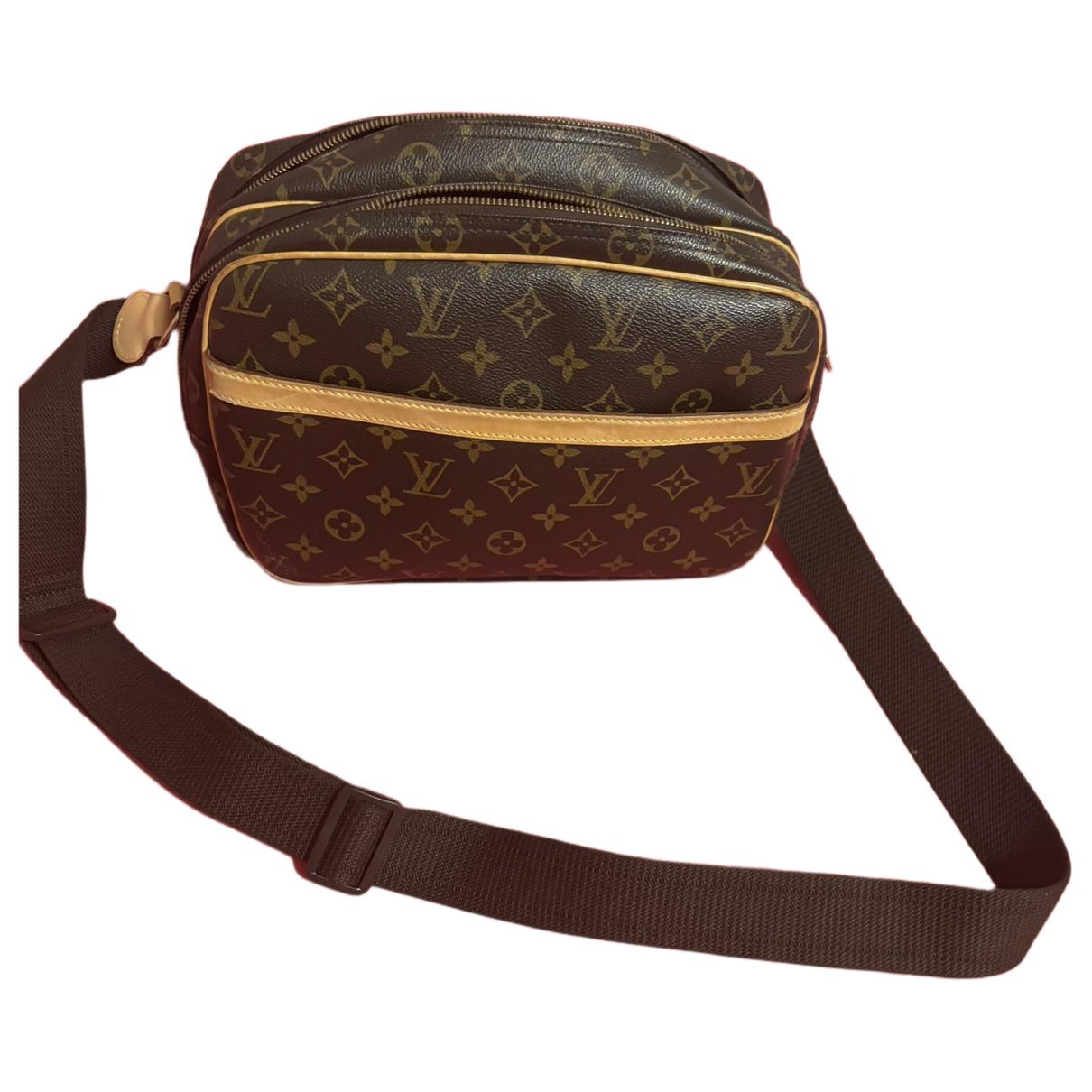 Reporter leather handbag