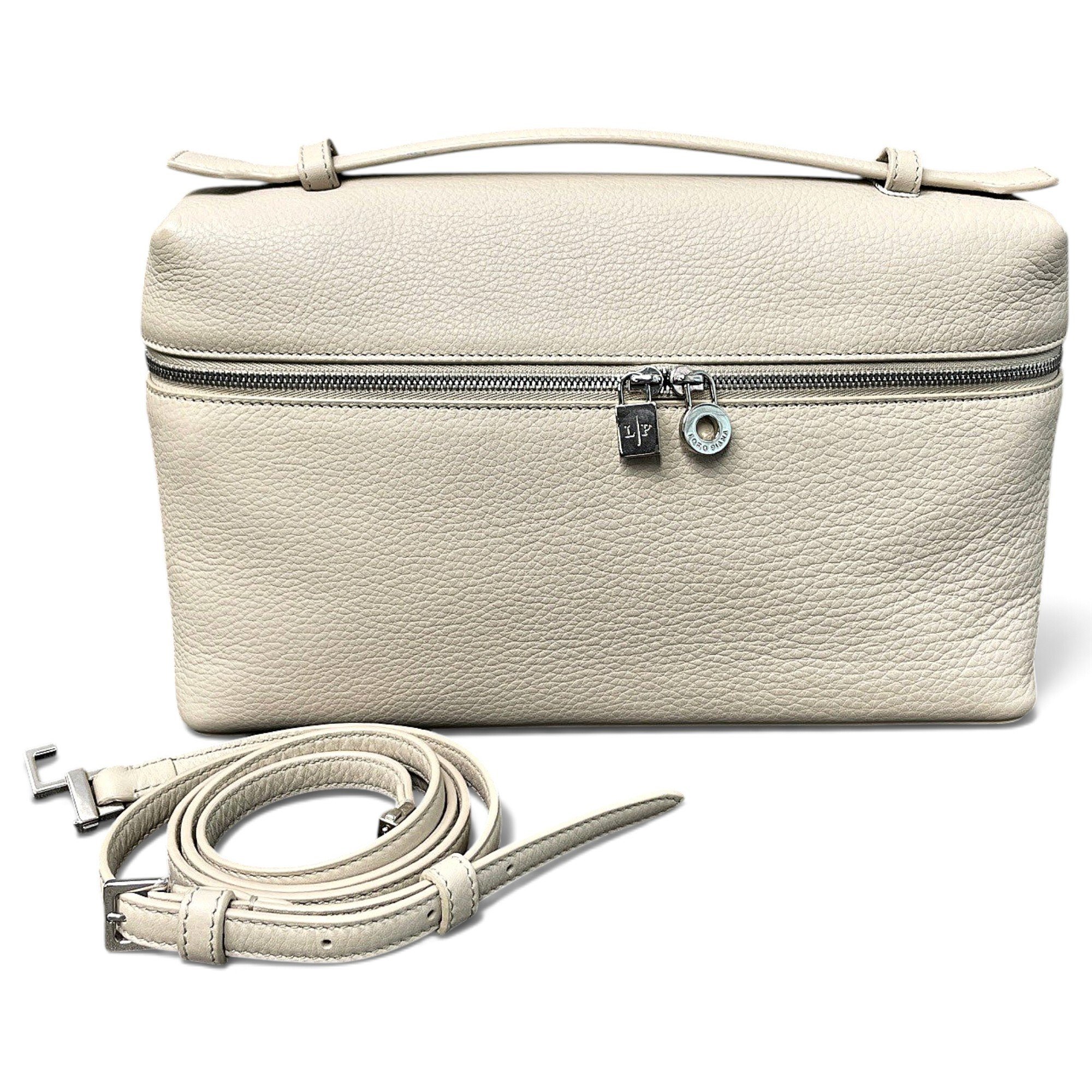 Extra Pocket leather crossbody bag