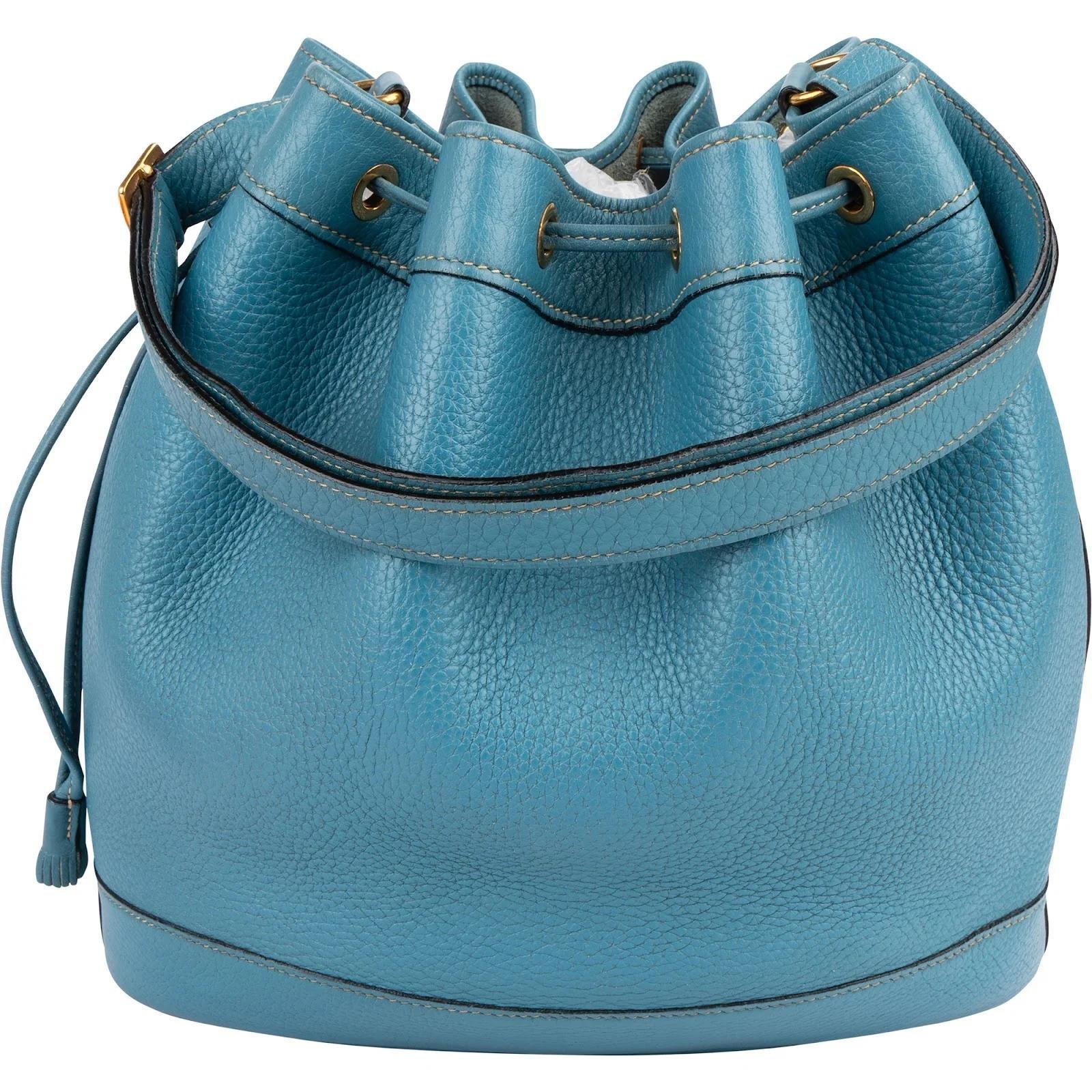Market leather handbag