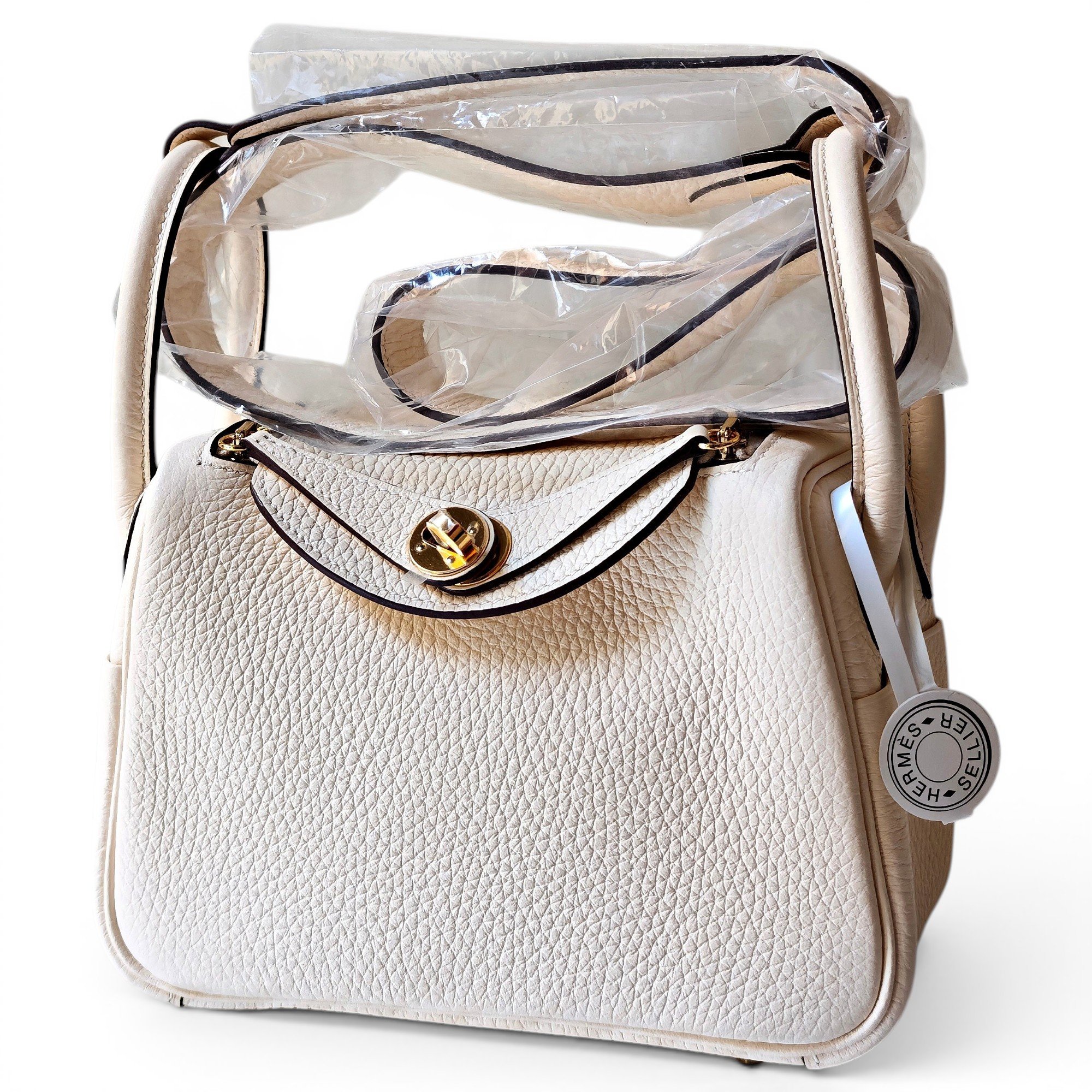 Lindy leather handbag